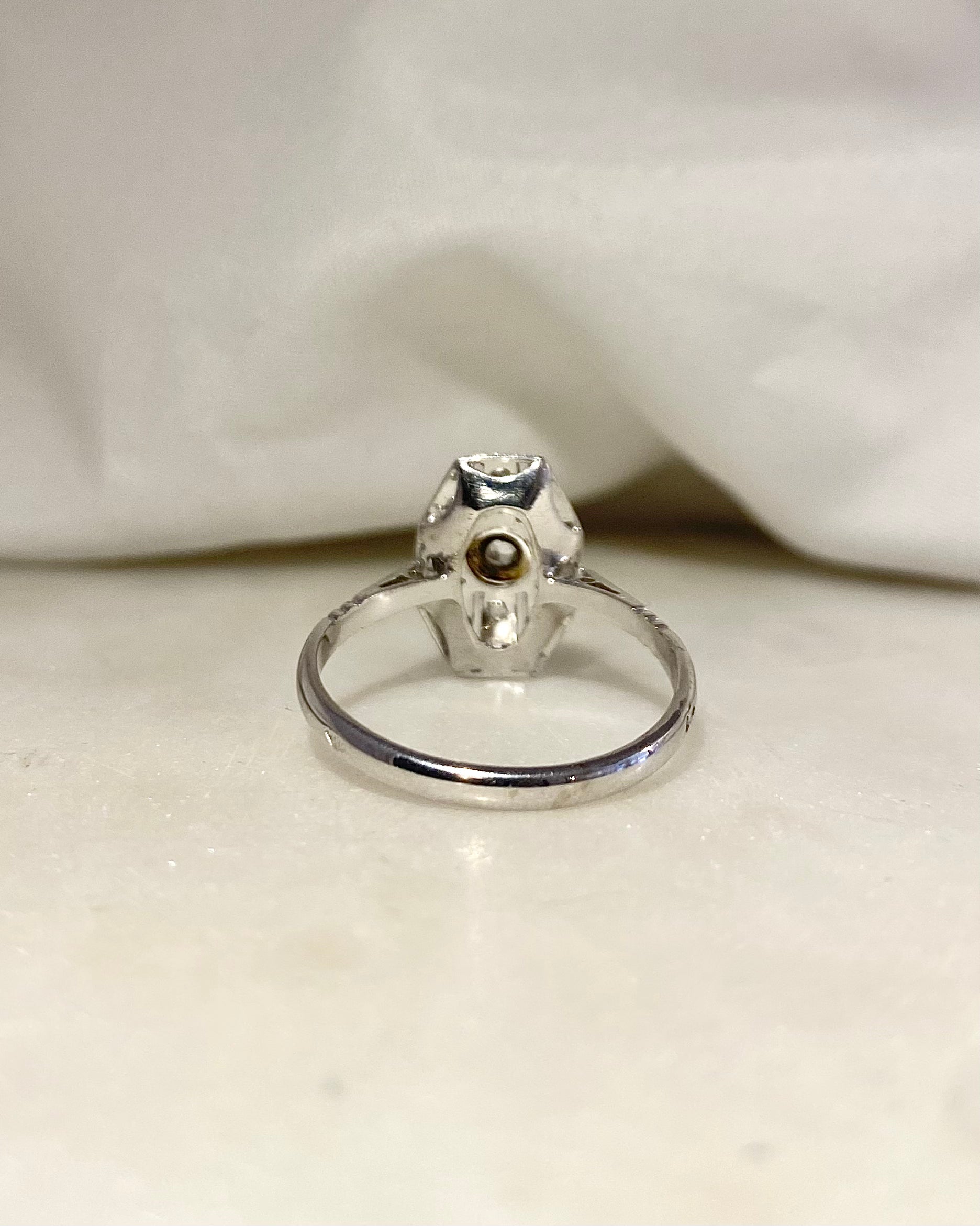 Bague Vintage Art-Déco Diamants "Paola"