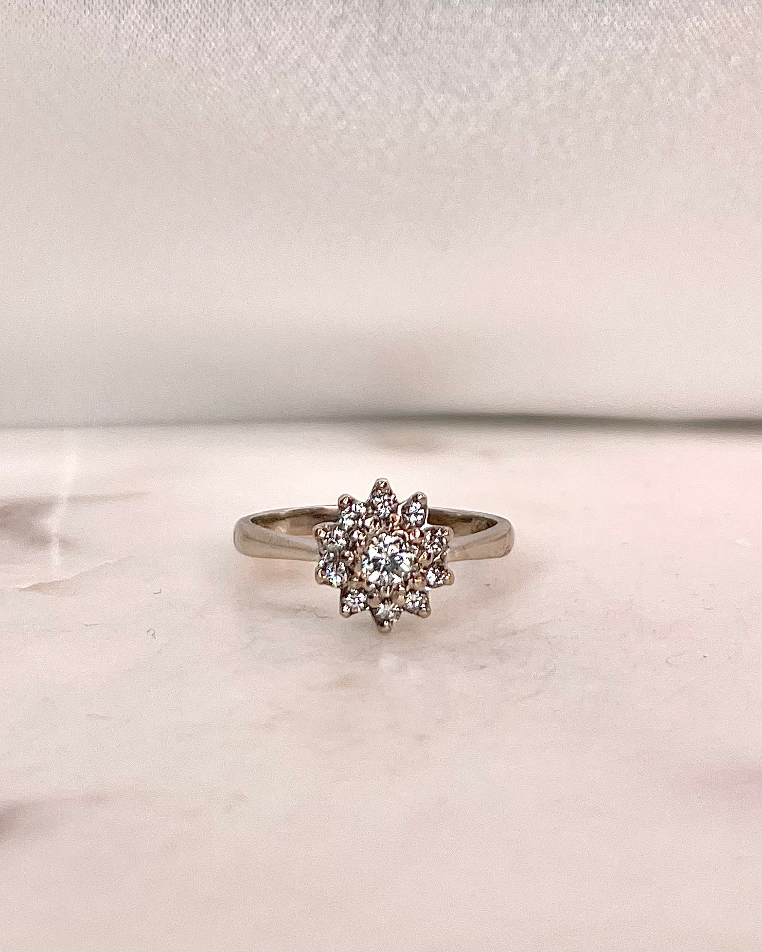 Bague Marguerite Diamants "Albane"