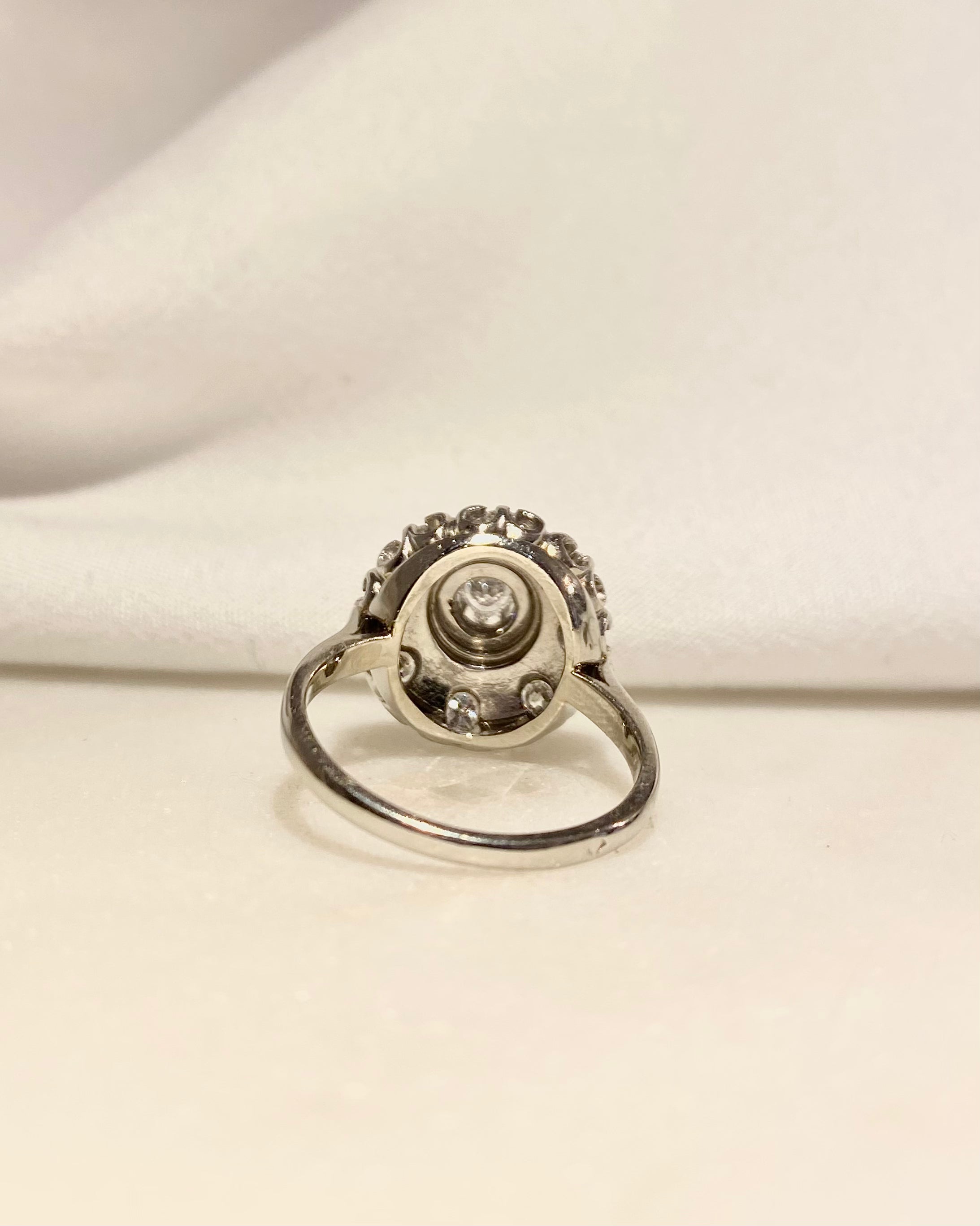 Bague Marguerite Diamants 0.57 carat “Colombe"