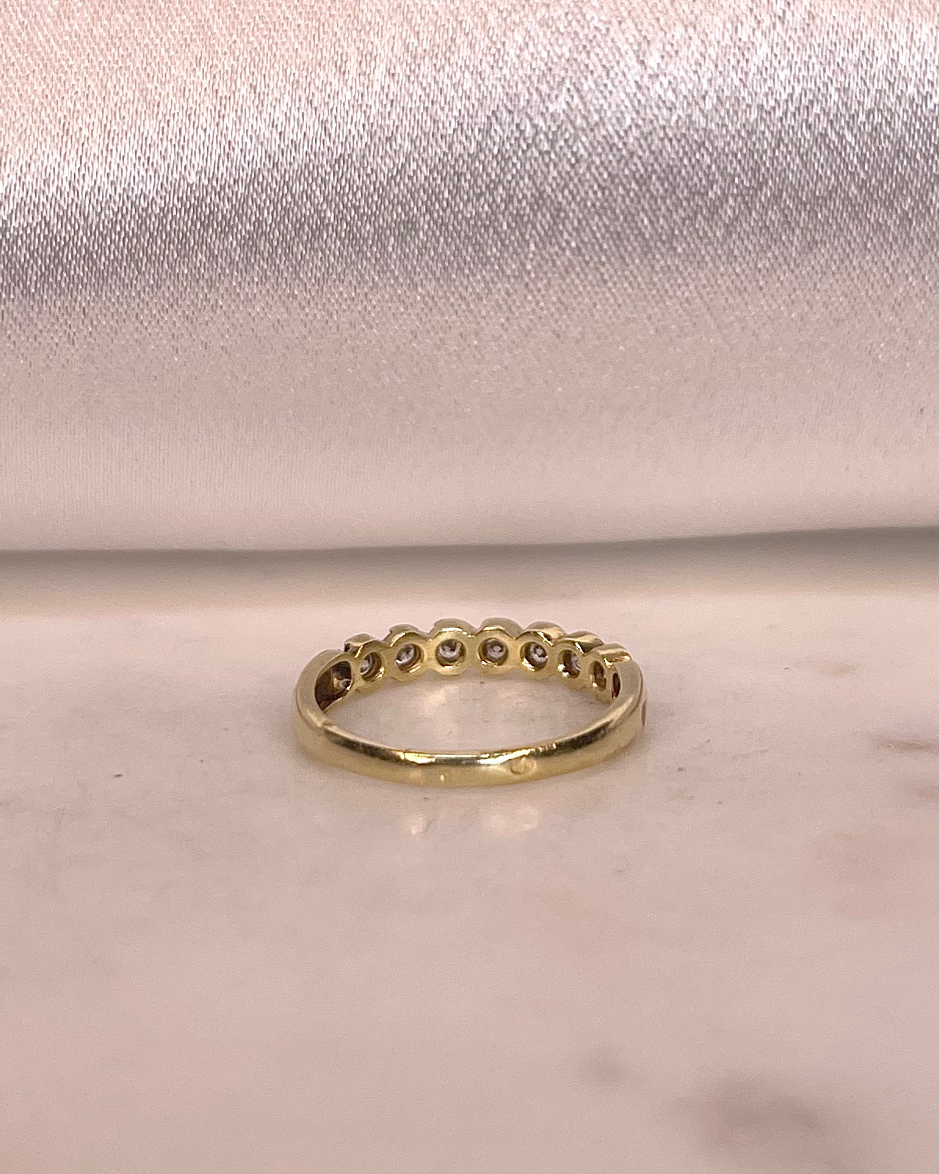 Demi-Alliance Diamants 0.42 carat "Ninon"