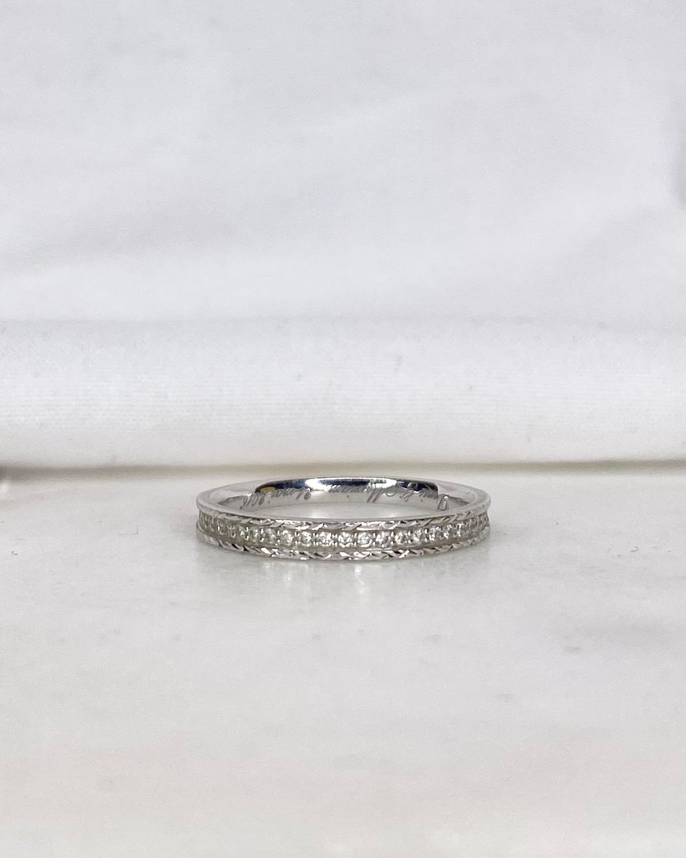 Half-Eternity Ring 27 Diamonds "Colette"