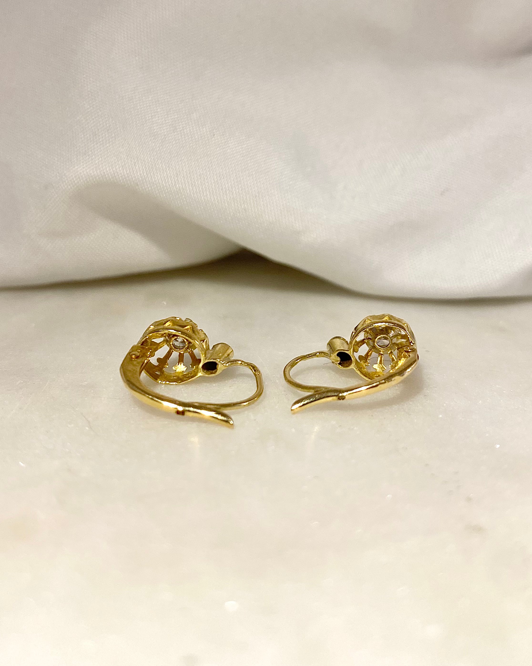 Dormeuses Vintage Diamants "Tayana"