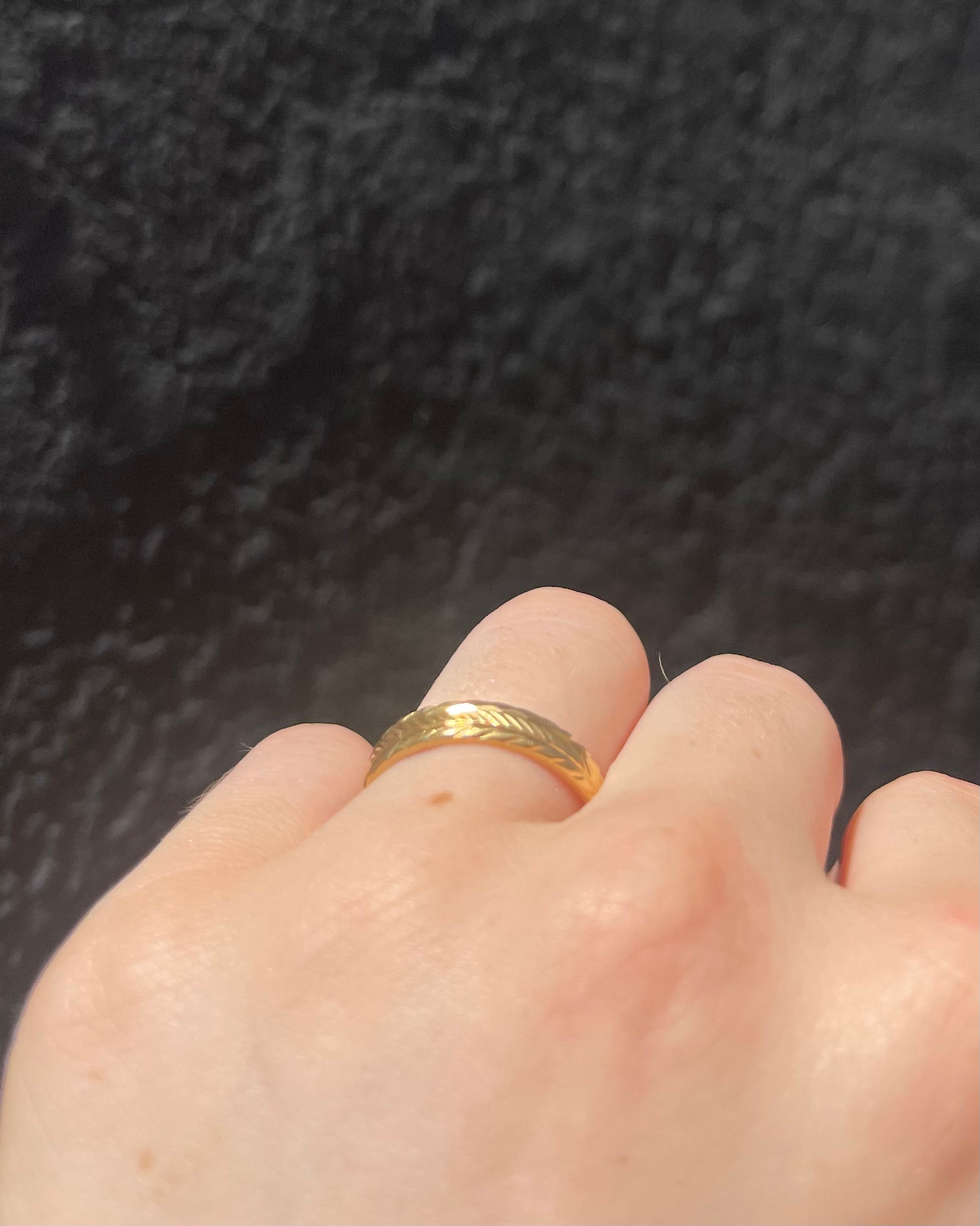 Alliance Or Jaune 18 carats "Laé"