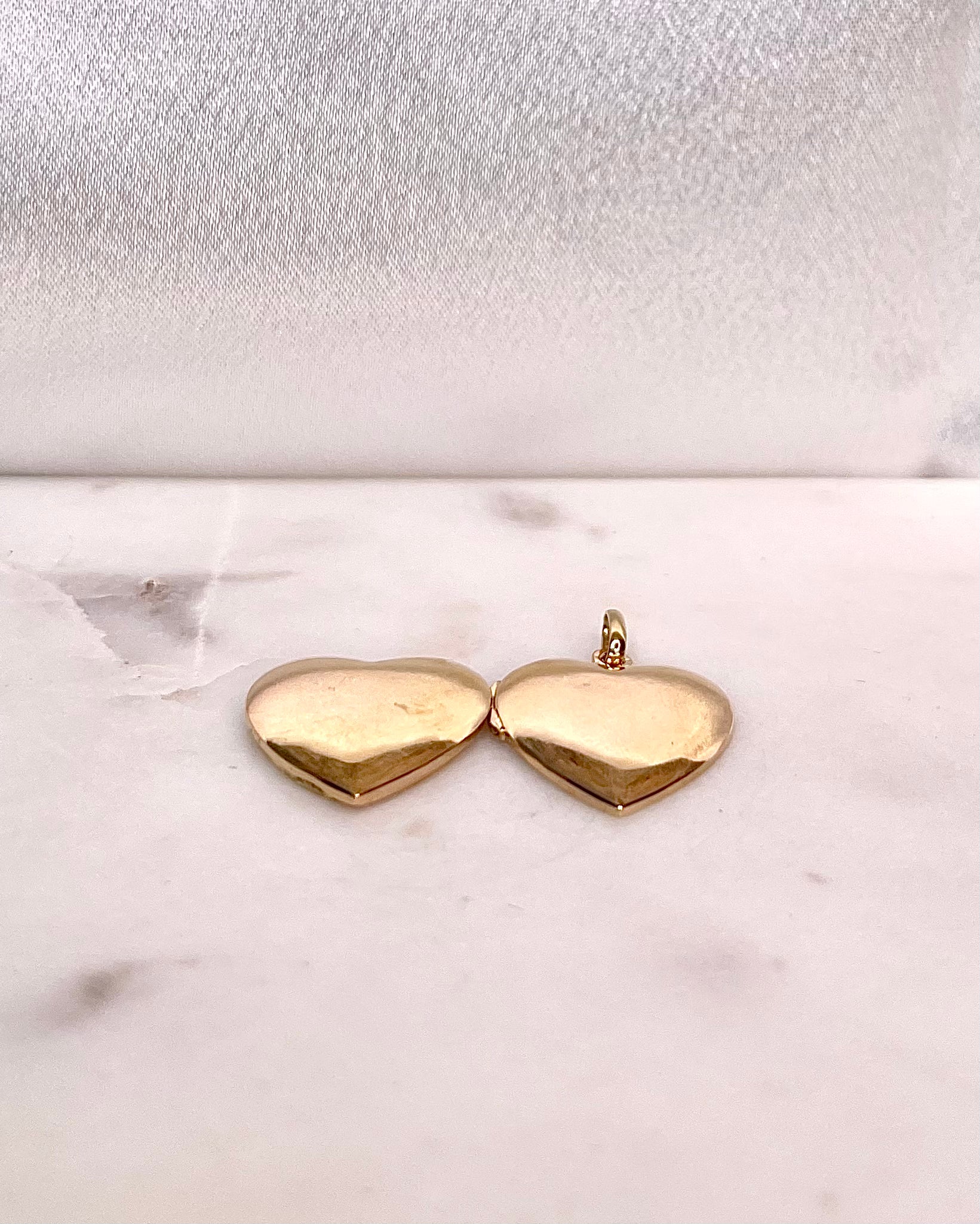 Pendentif Coeur Ouvrant Or Jaune 18 Carats "Love"