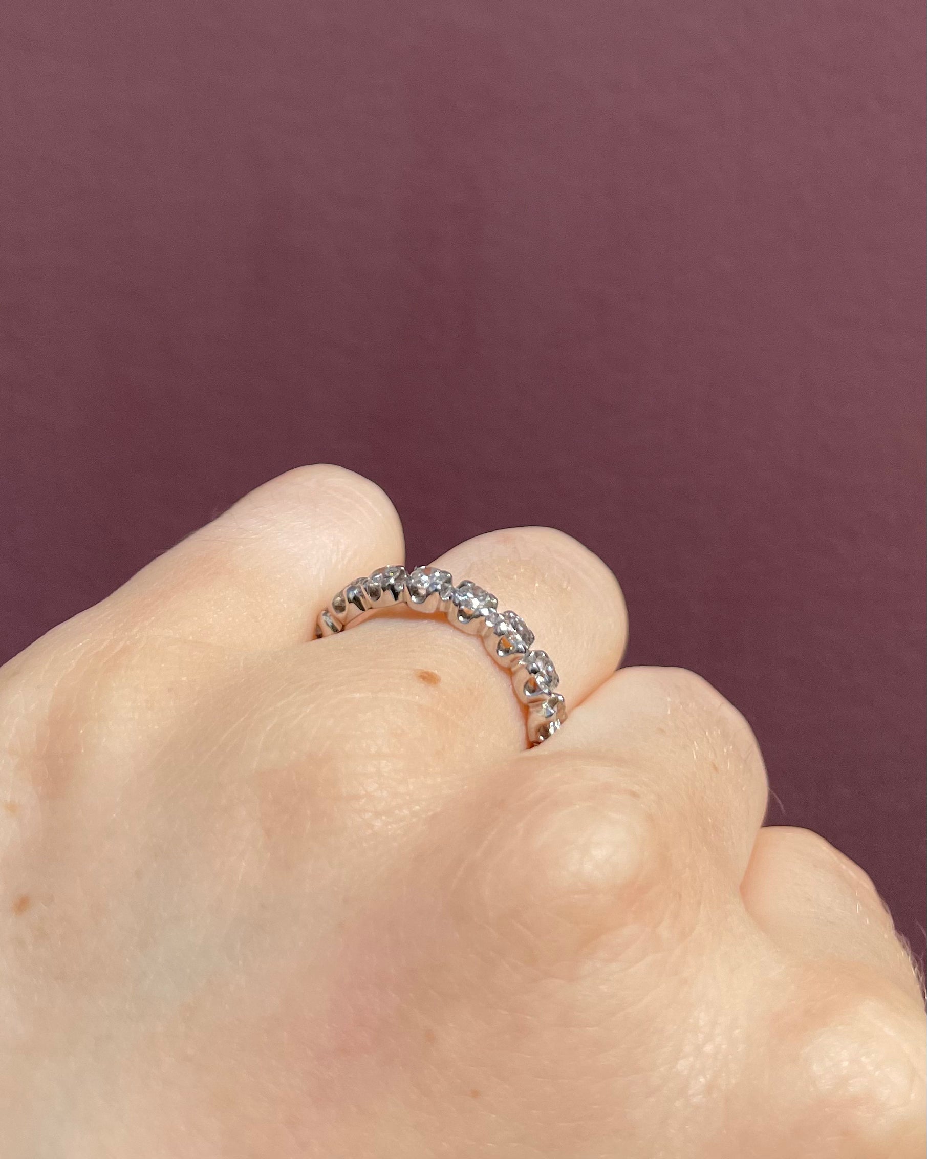 Alliance Américaine 17 Diamants 1.19 carat "Elio"