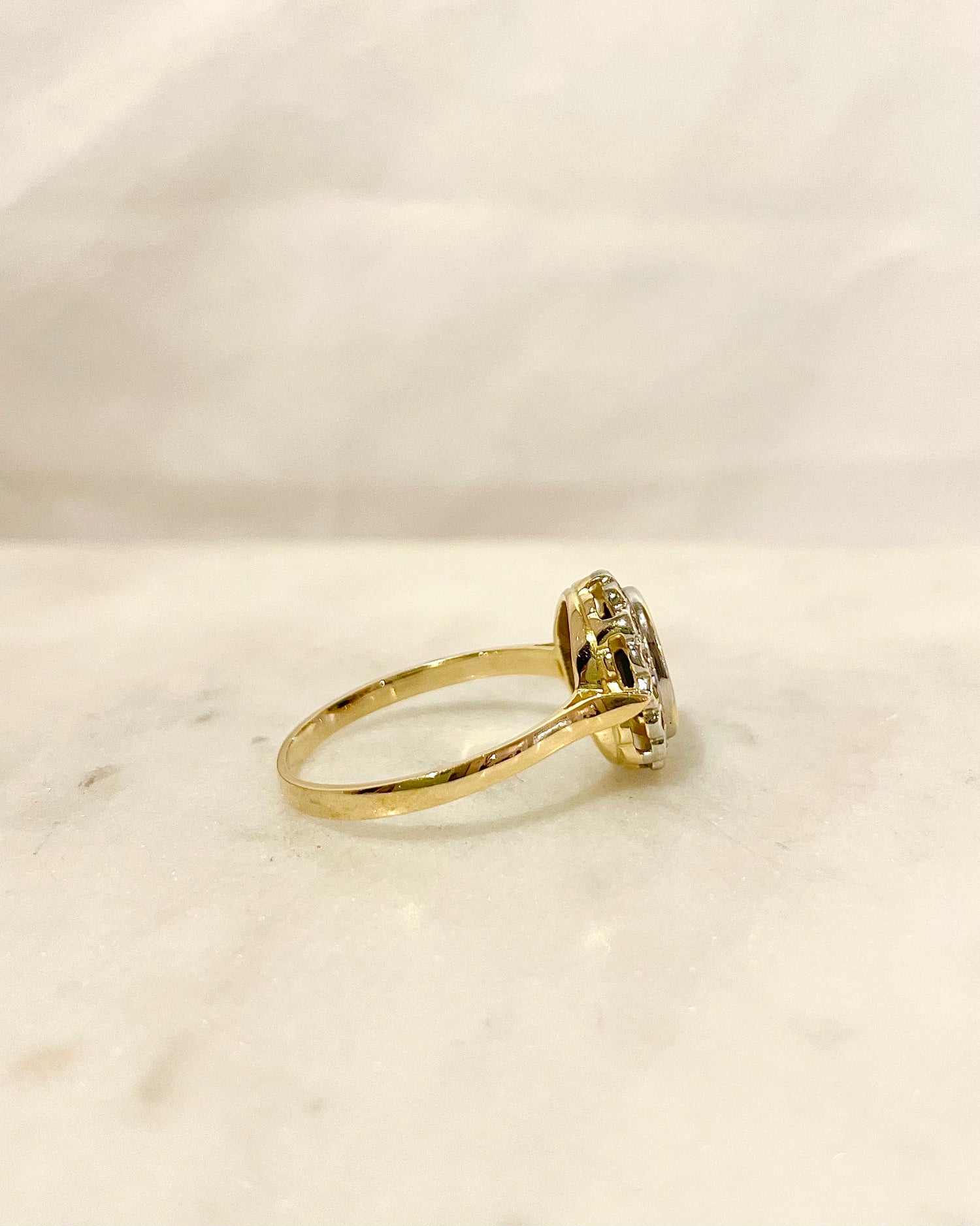 Bague Marguerite Saphir 1.65 carat & Diamants “Maëlis”