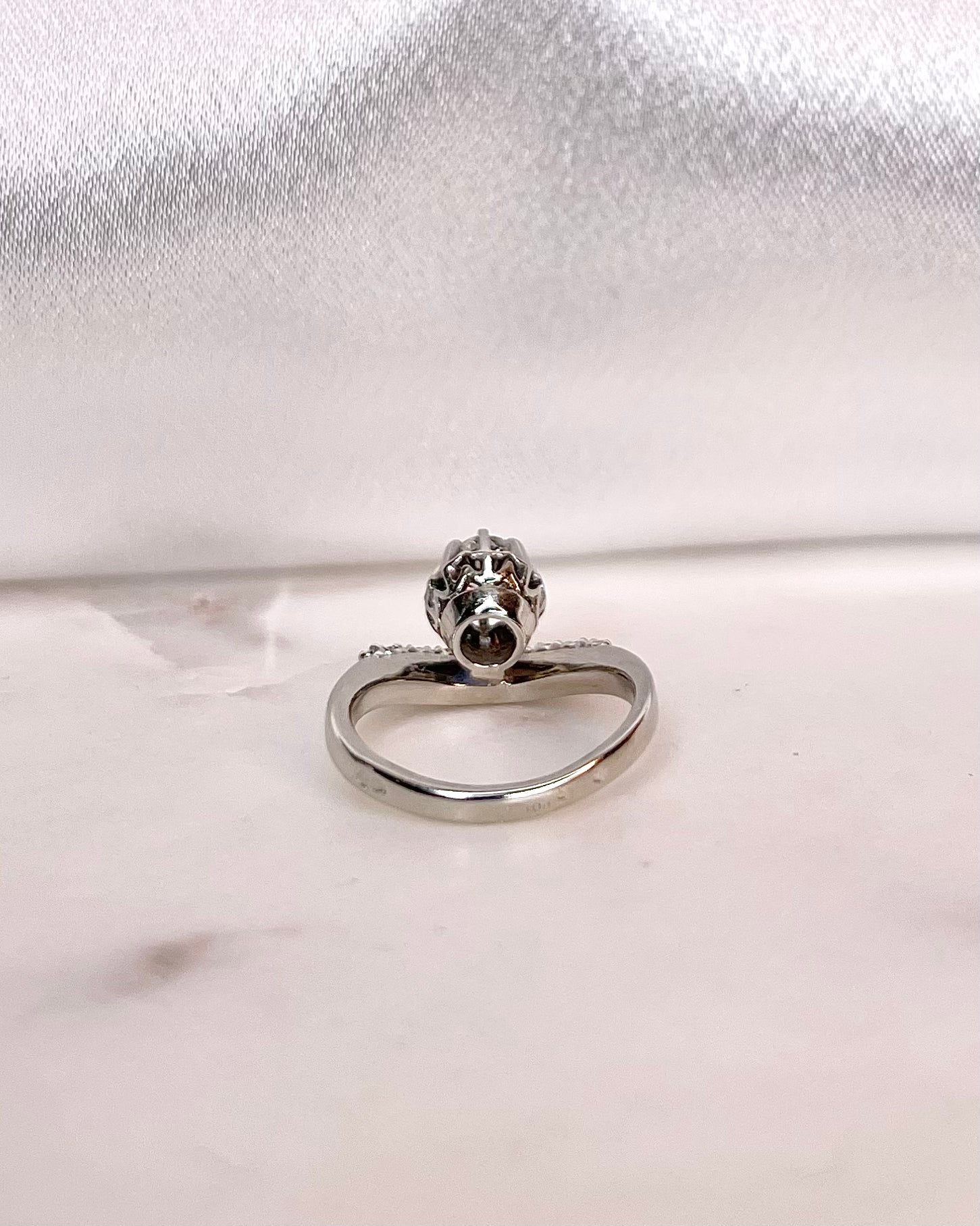 Bague Vintage Diamants 0.53 carat "Zinia"