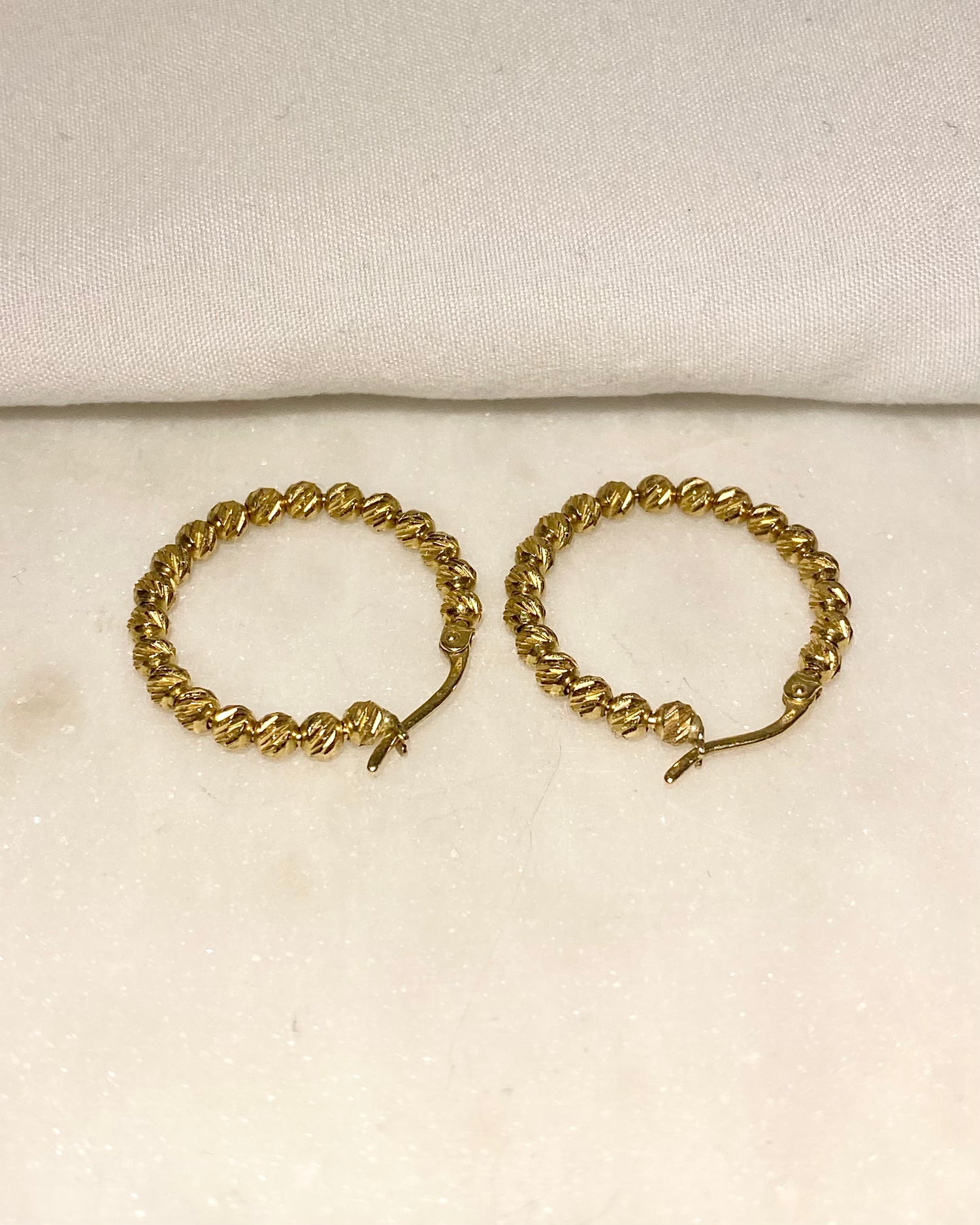Créoles Or Jaune 18 carats 4,11g “Joséphine”