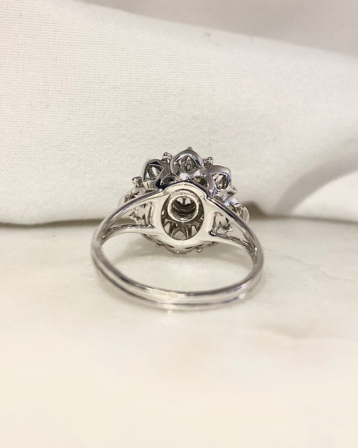 Bague Marguerite Diamants 0.50 carat "Apolline"