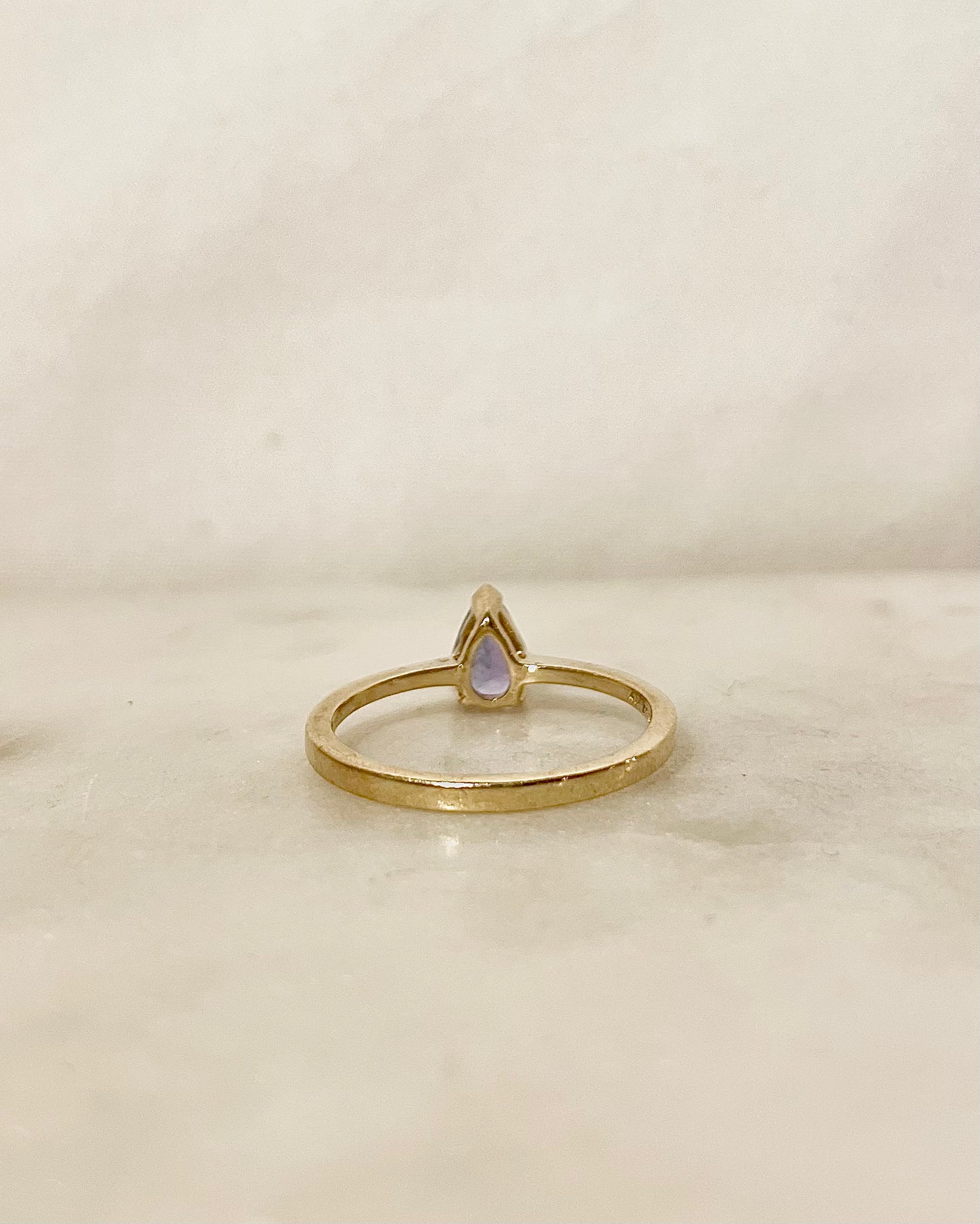 Bague Solitaire Tanzanite 0.75 carat "Mariane"