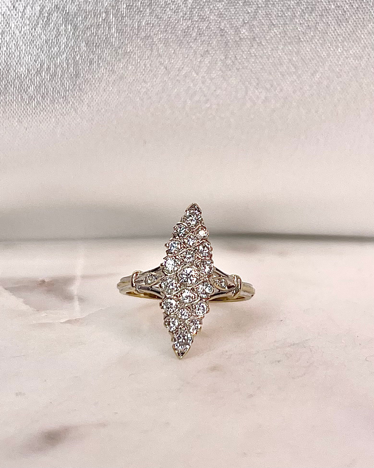 Bague Marquise 21 Diamants "Lolita"