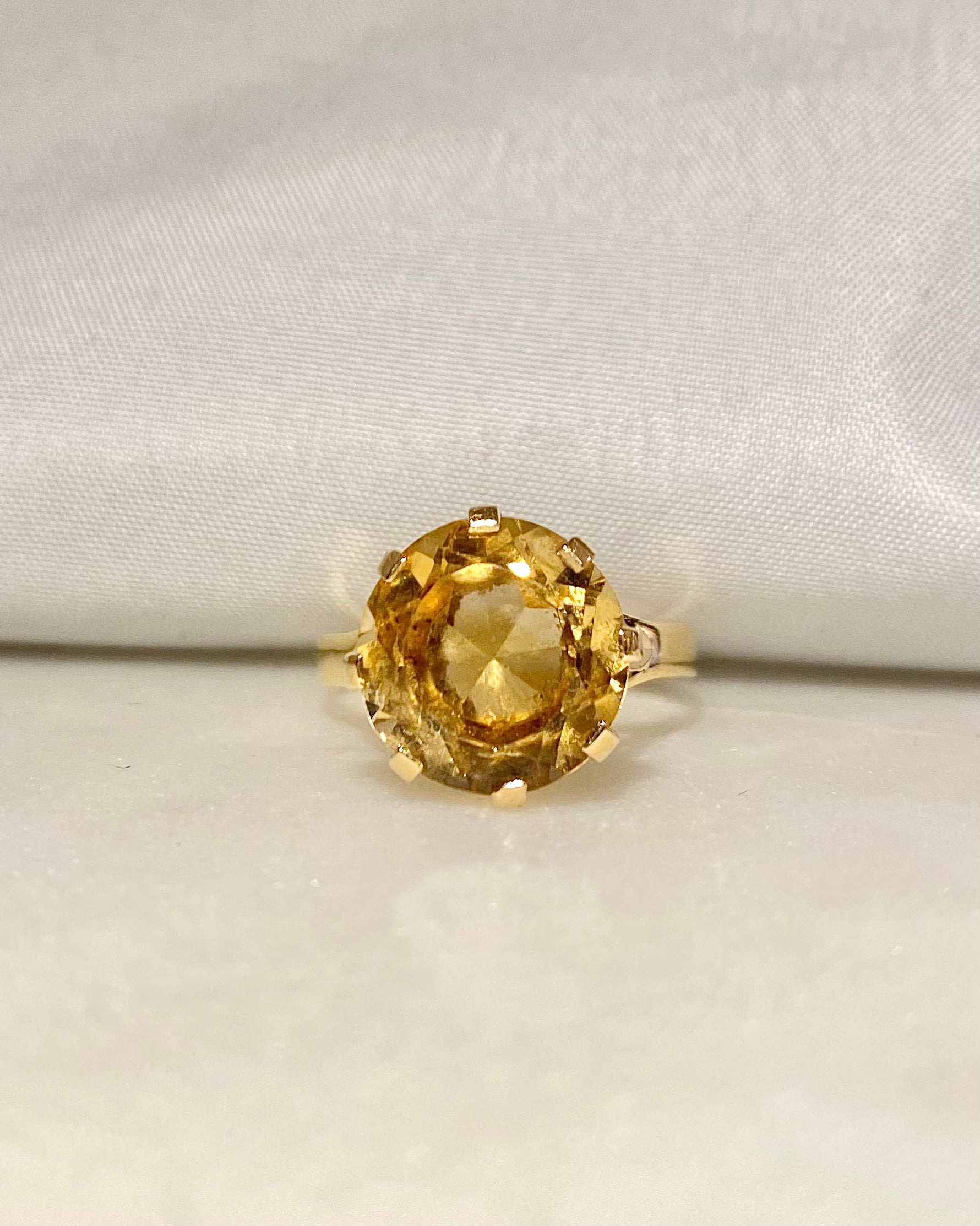 Bague Cocktail Citrine 9.50 carats "Sofia"