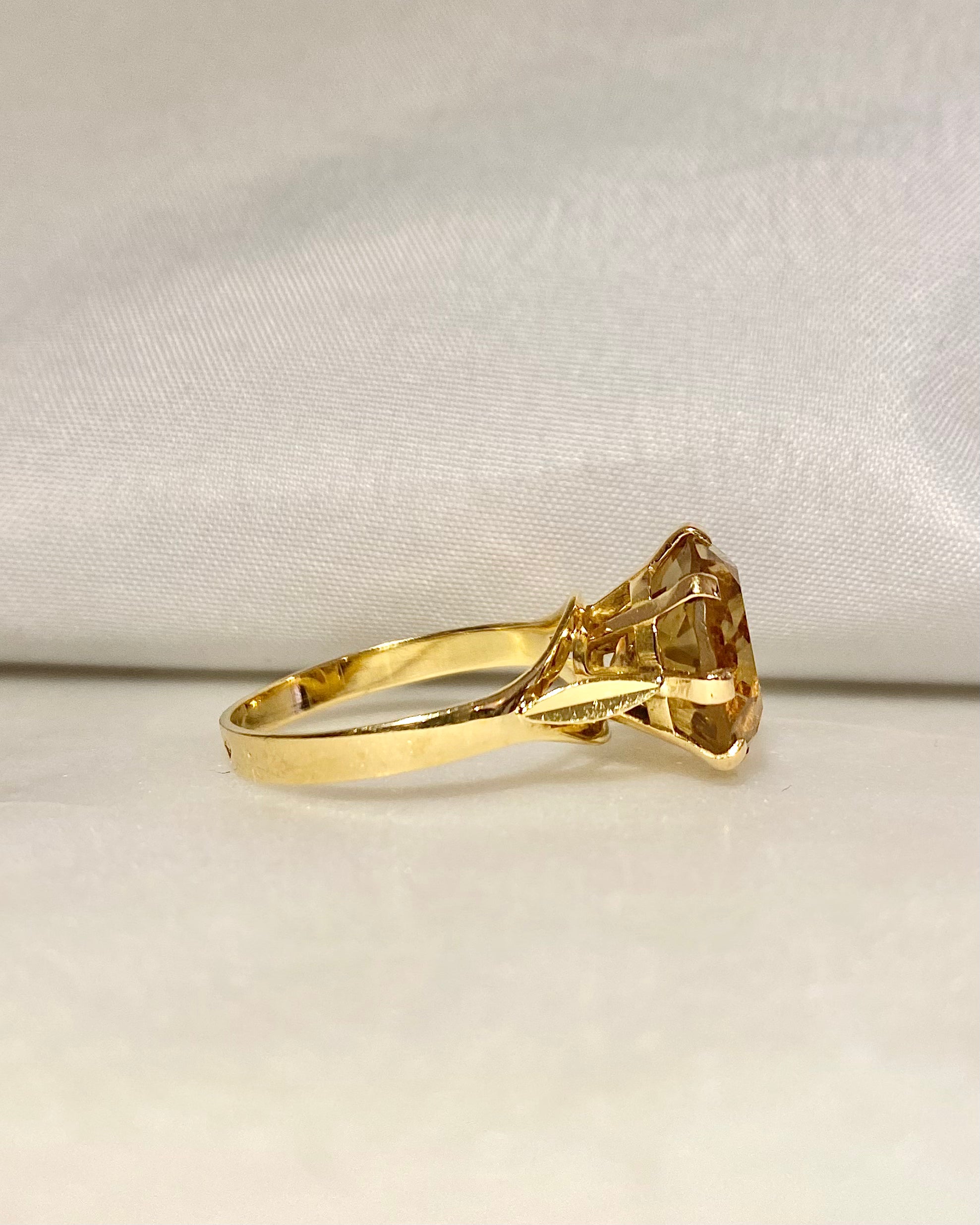 Bague Cocktail Citrine 9.50 carats "Sofia"