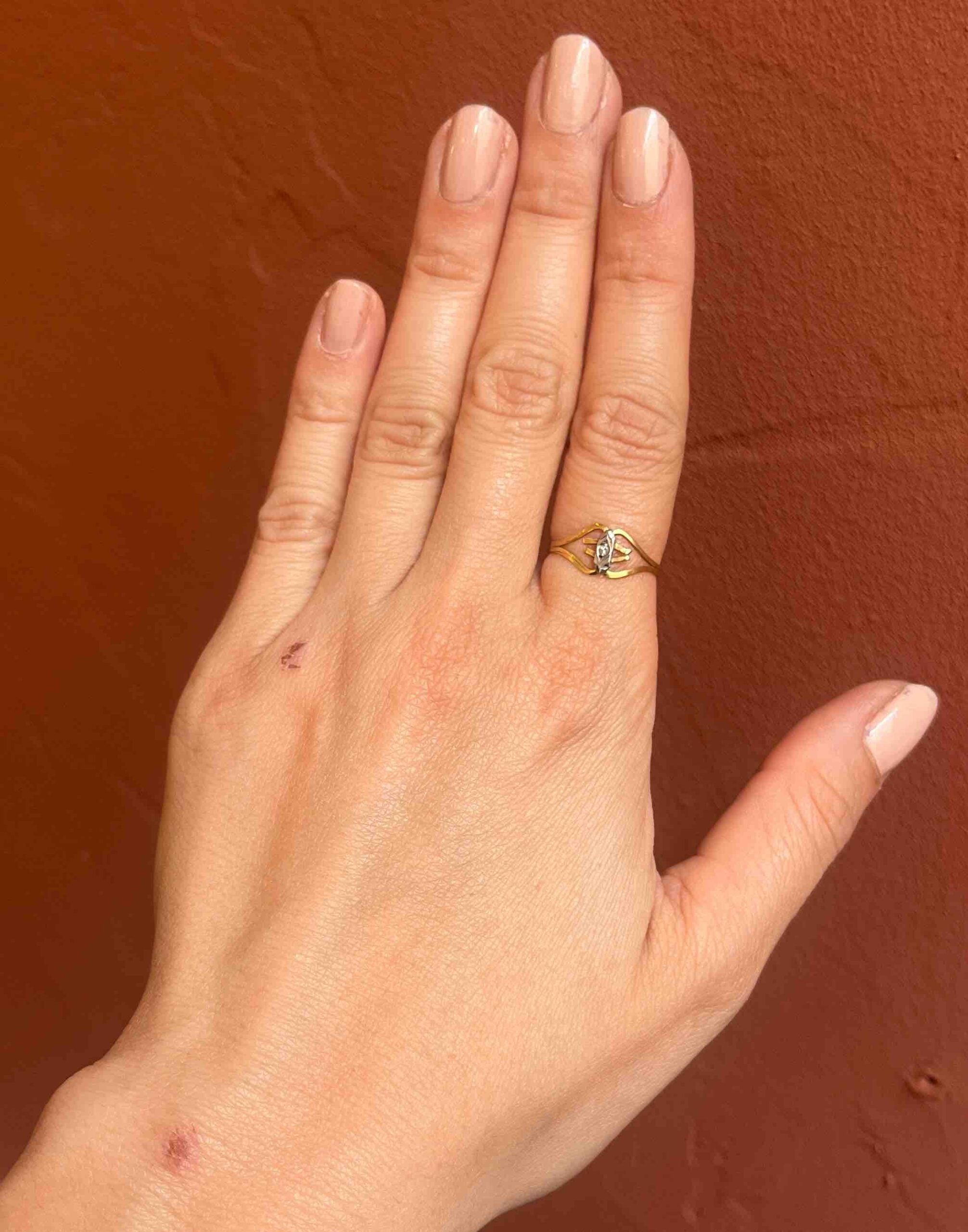 Gold and Diamond Ring "Lorina"