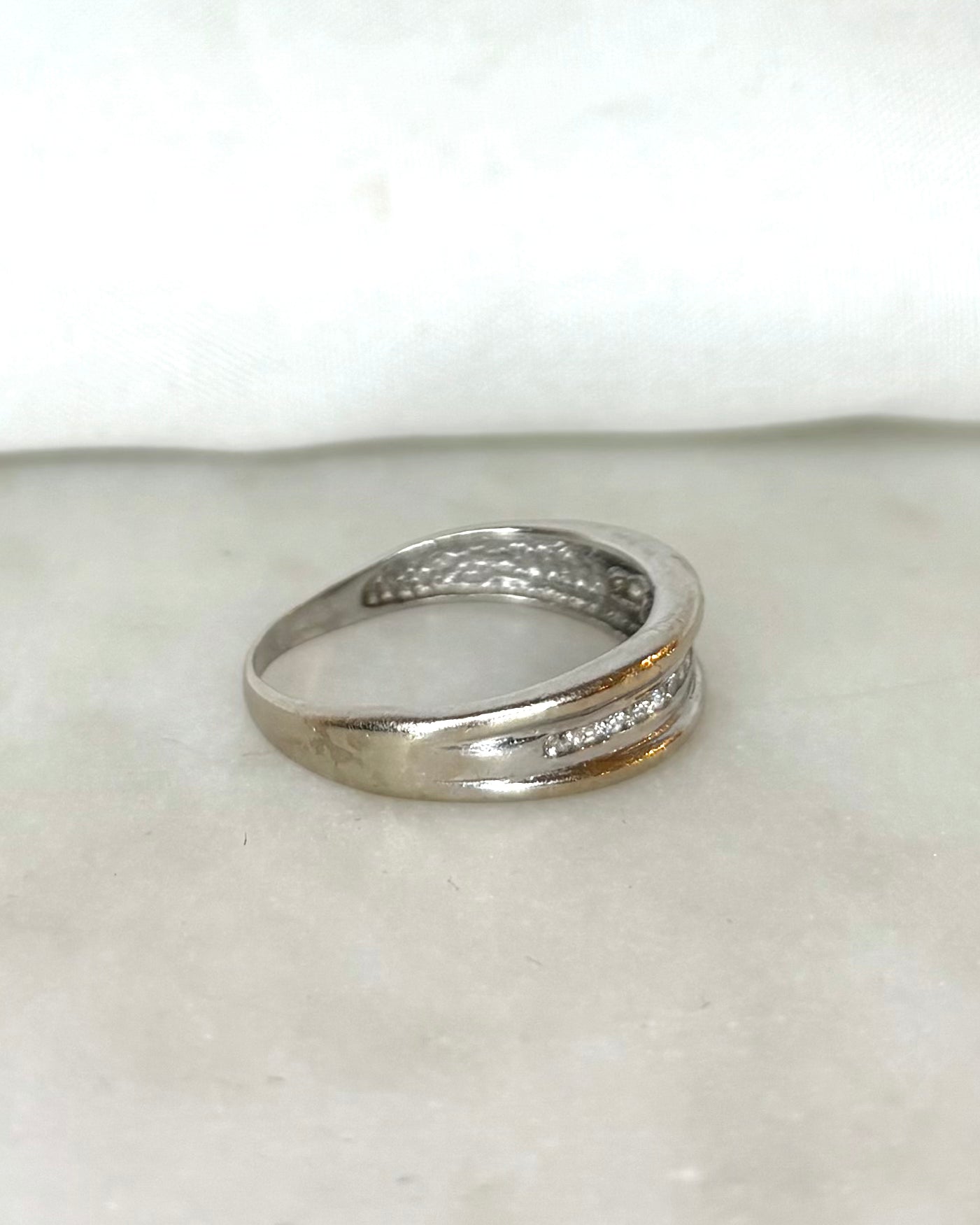 Bague Jonc Diamants "Julia"