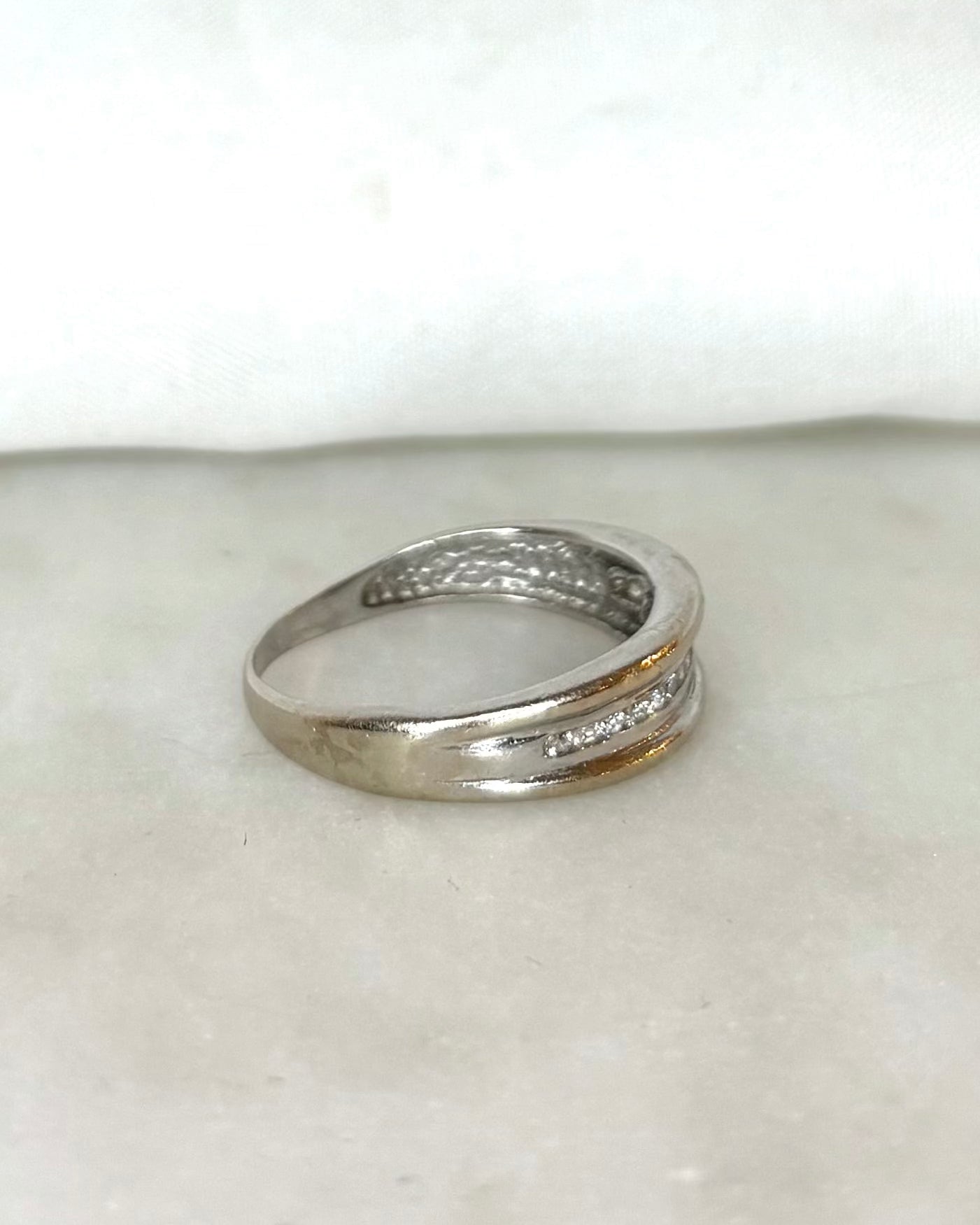 Bague Jonc Diamants "Julia"