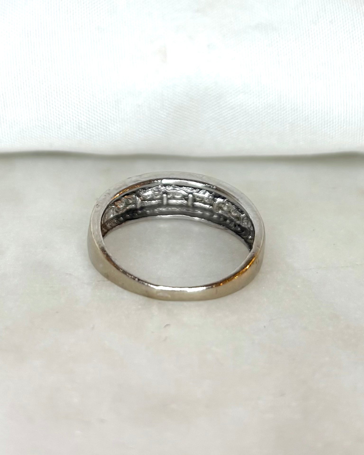Bague Jonc Diamants "Julia"