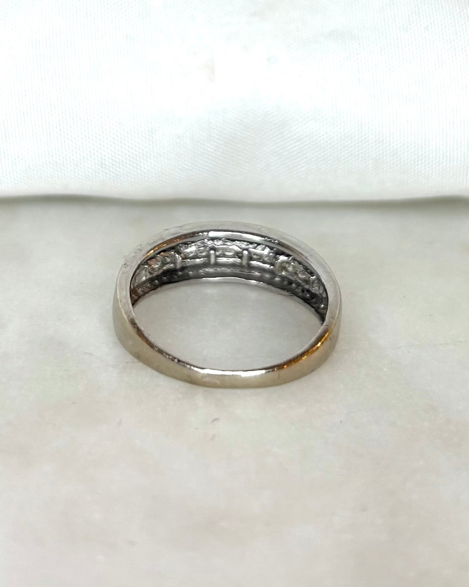 Bague Jonc Diamants "Julia"