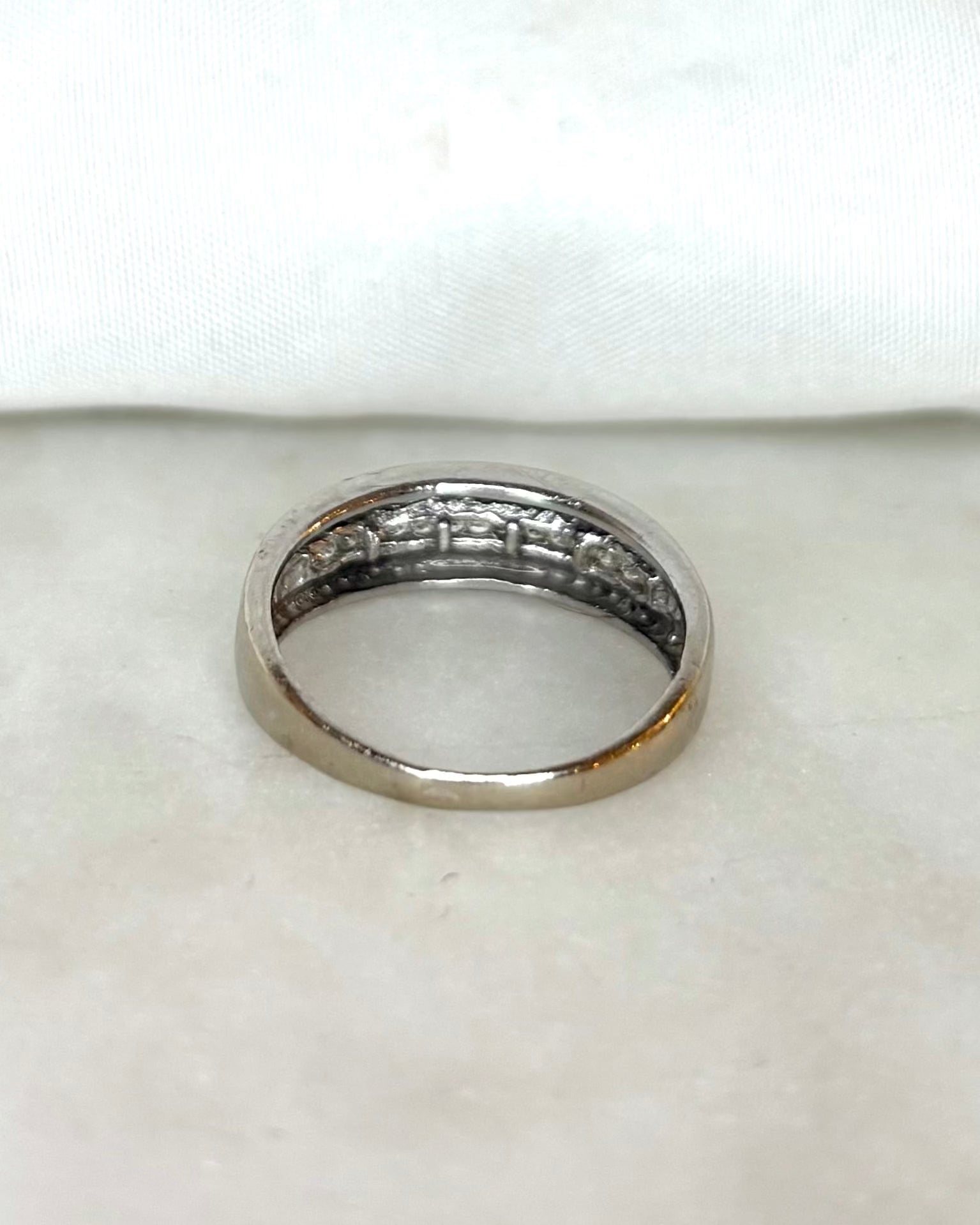 Bague Jonc Diamants "Julia"