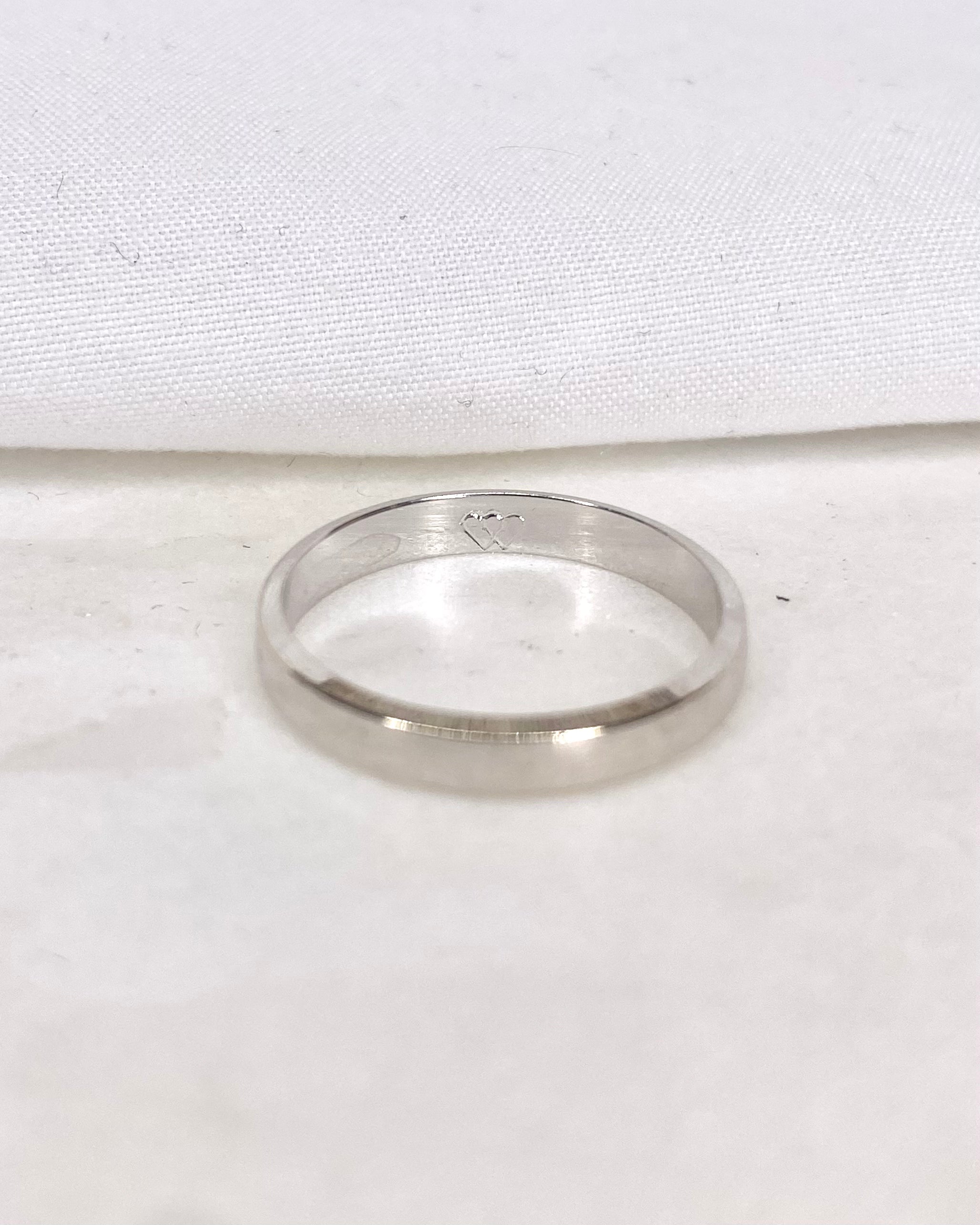 Alliance Or Gris 18 carats "Anastasia"