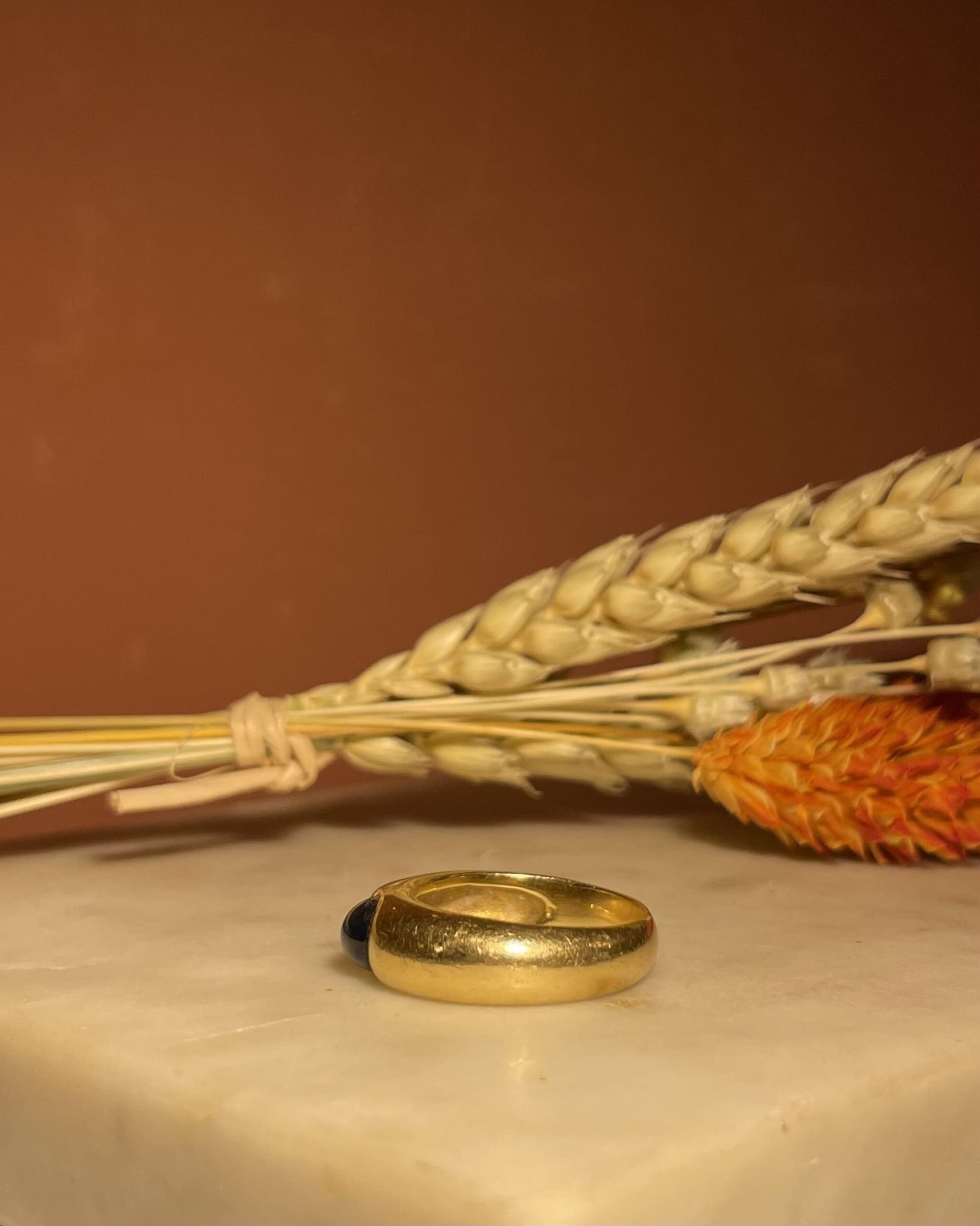 Bague Jonc Saphir "Chendra"