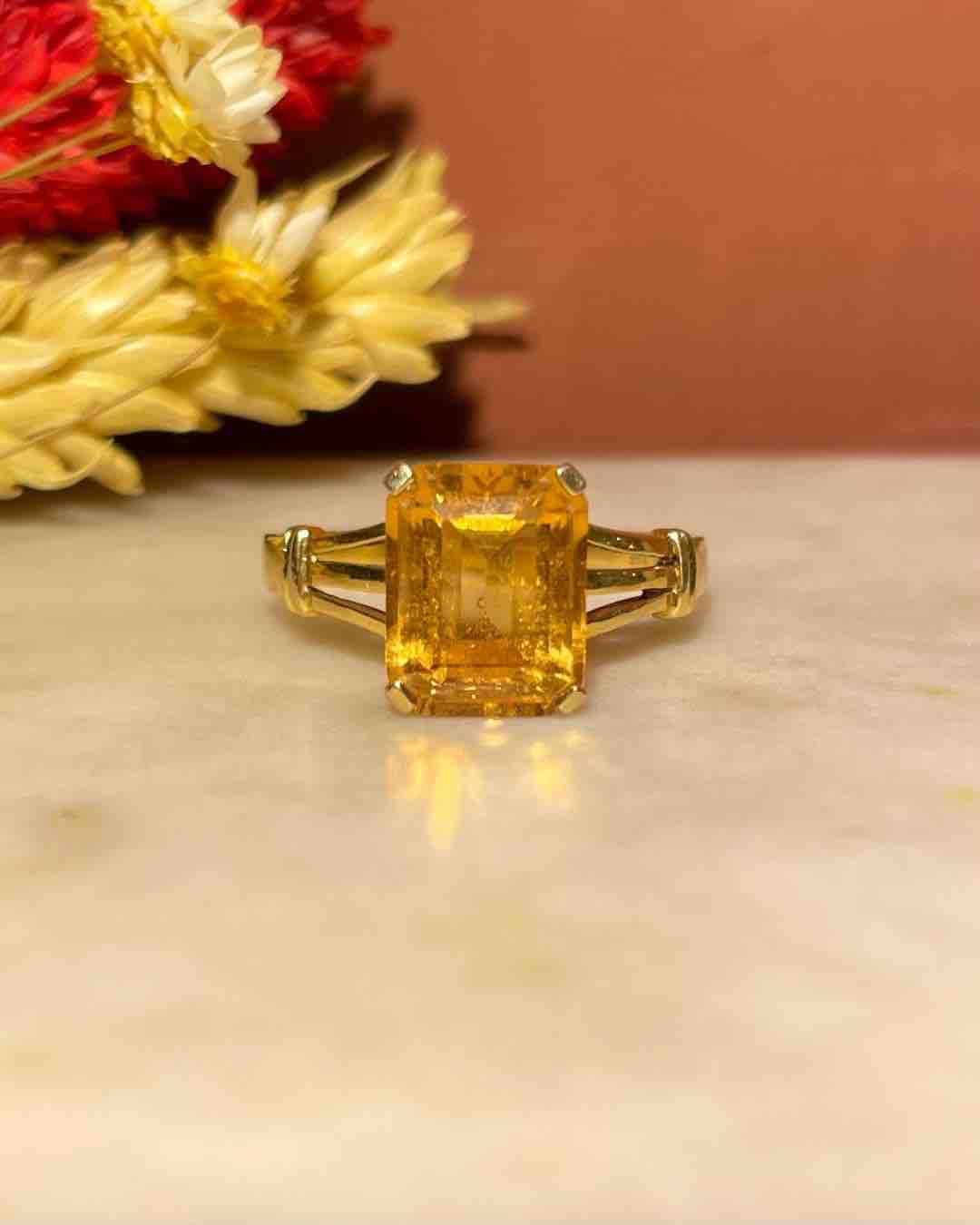 Bague Cocktail Citrine 2.70 carats "Selah"