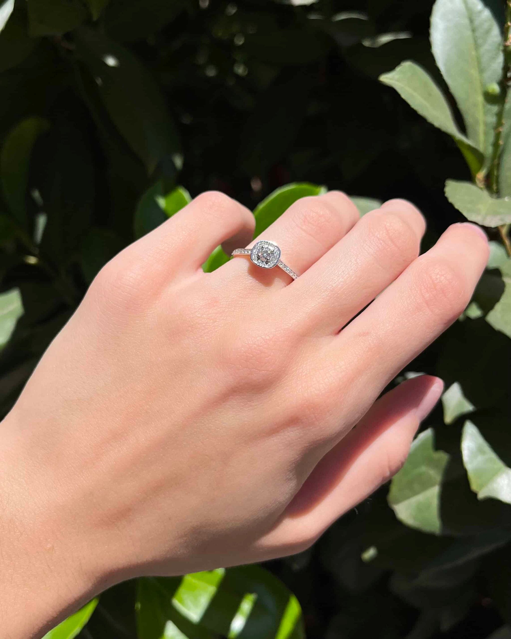 Bague Solitaire 31 Diamants "Vivienna"