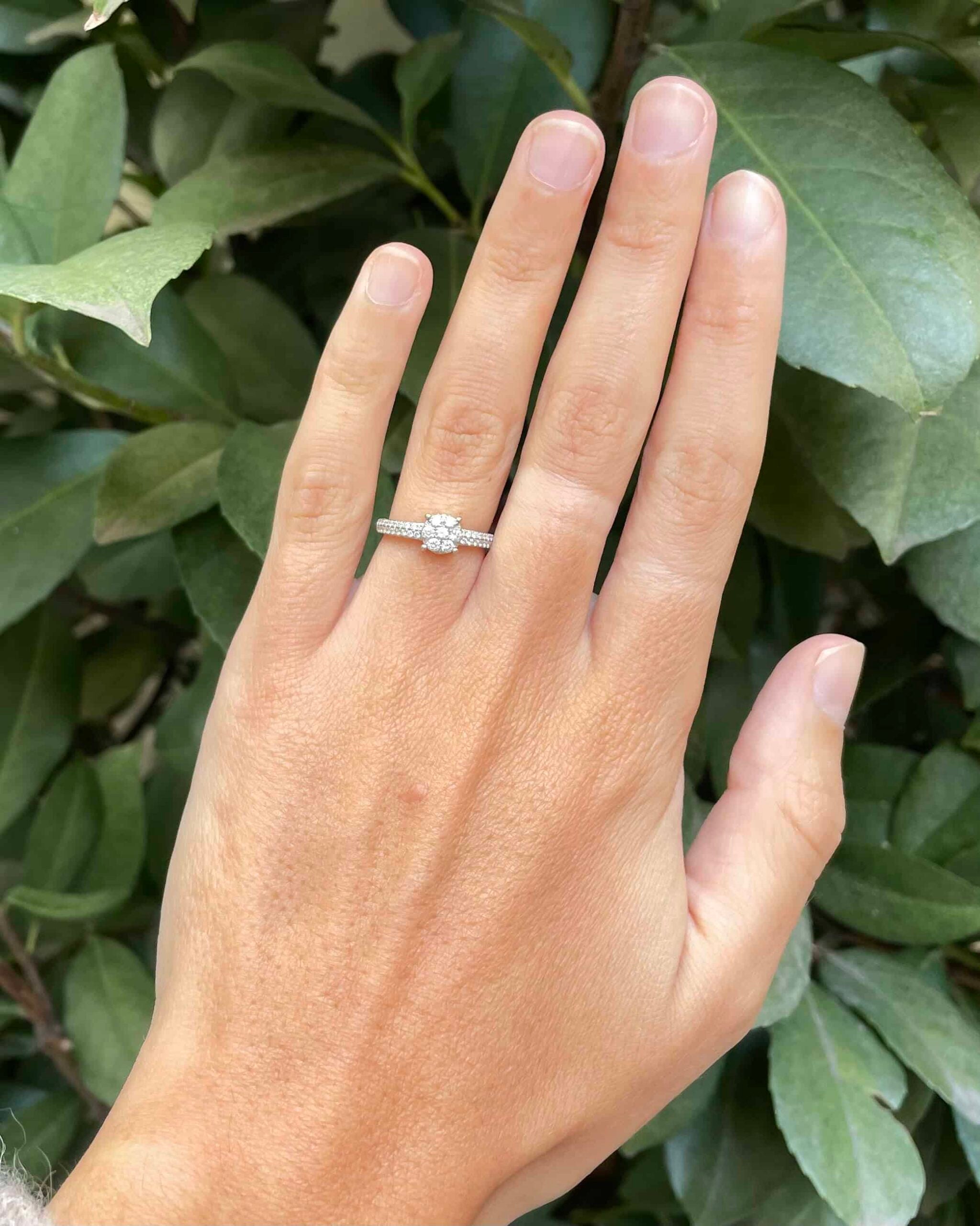 Bague Solitaire 43 Diamants "Layna"