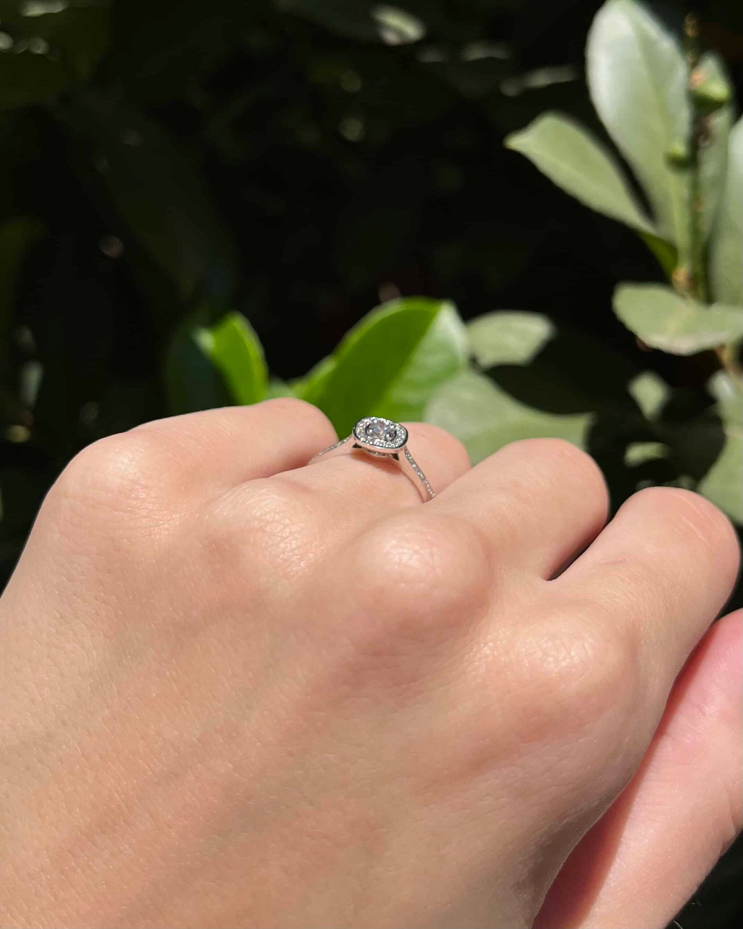 "Vivienna" 31 Diamond Solitaire Ring