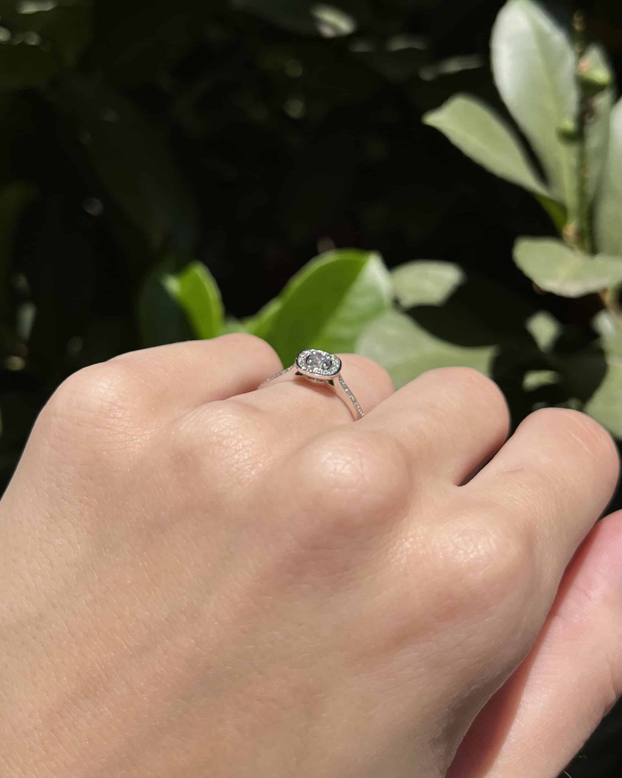 Bague Solitaire 31 Diamants "Vivienna"