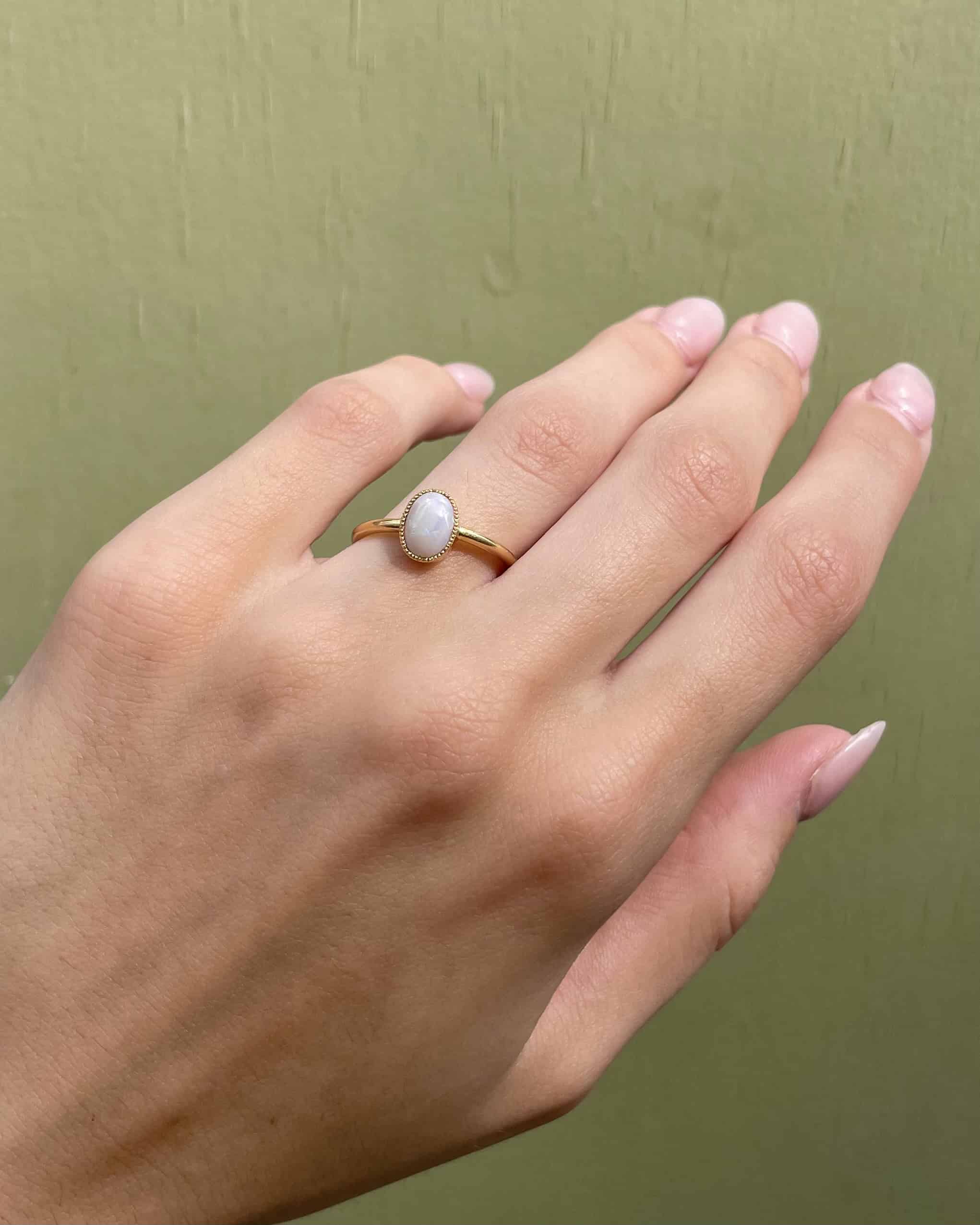 Bague Vintage Opale "Hania"