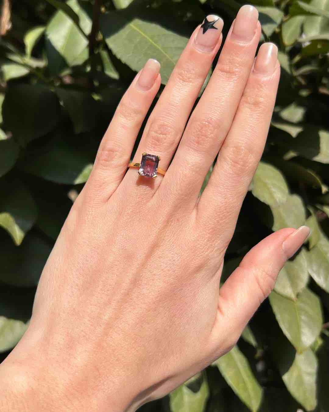 Bague Cocktail Améthyste 2.20 Carats "Patricia"