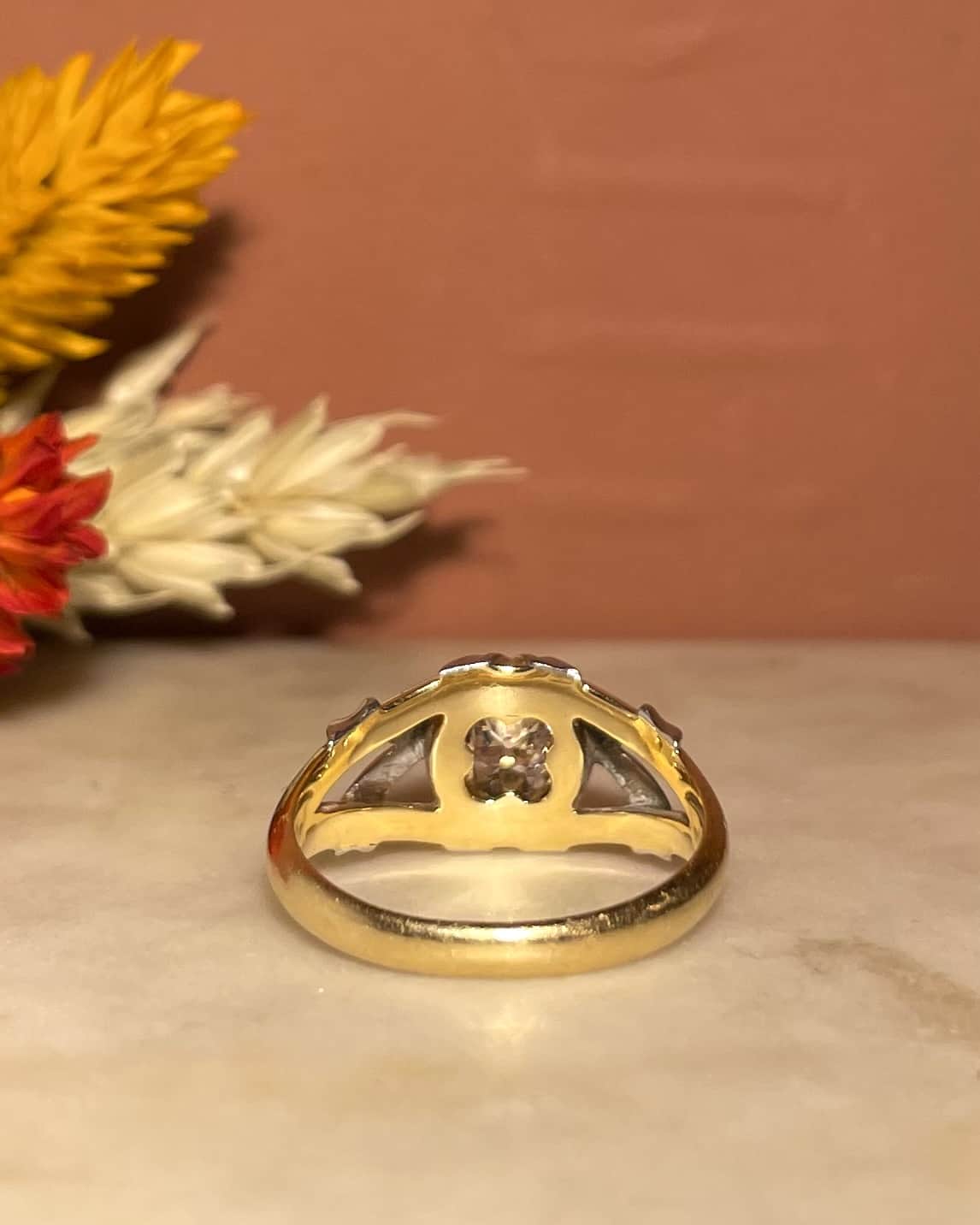 Bague Jonc Diamant 0.30 Carat "Xaria"
