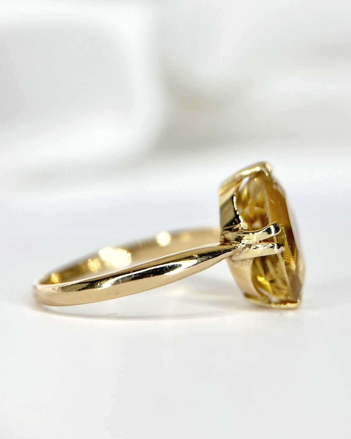 Bague Cocktail Citrine 5.40 carats "Albane"