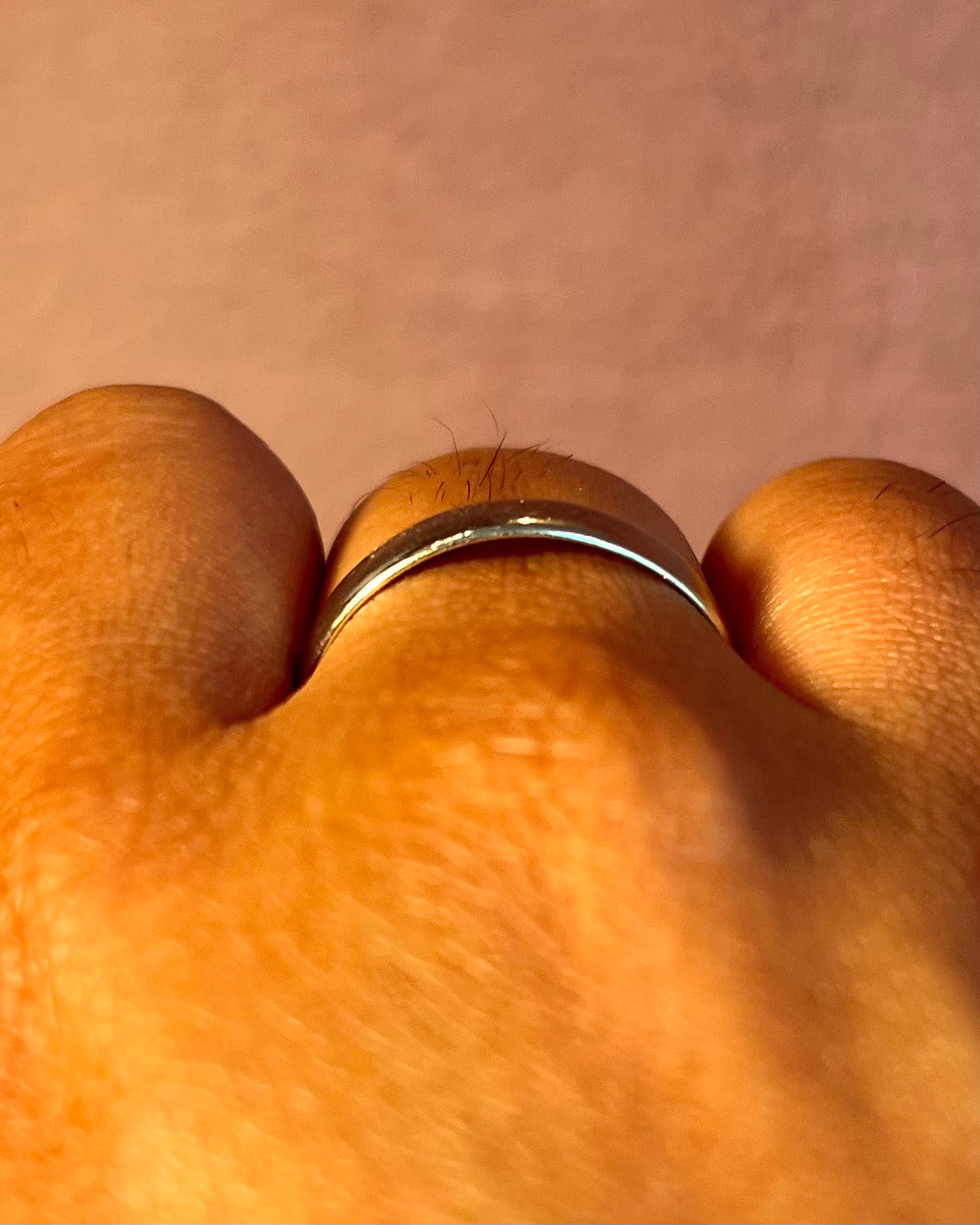 18-karat White Gold Bangle 3.7mm "Florence"