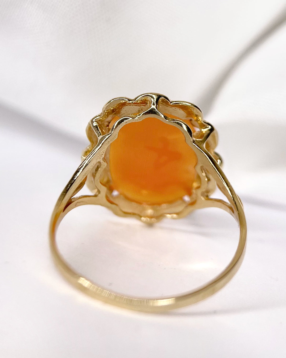 Anillo de cóctel camafeo «Lauriana»