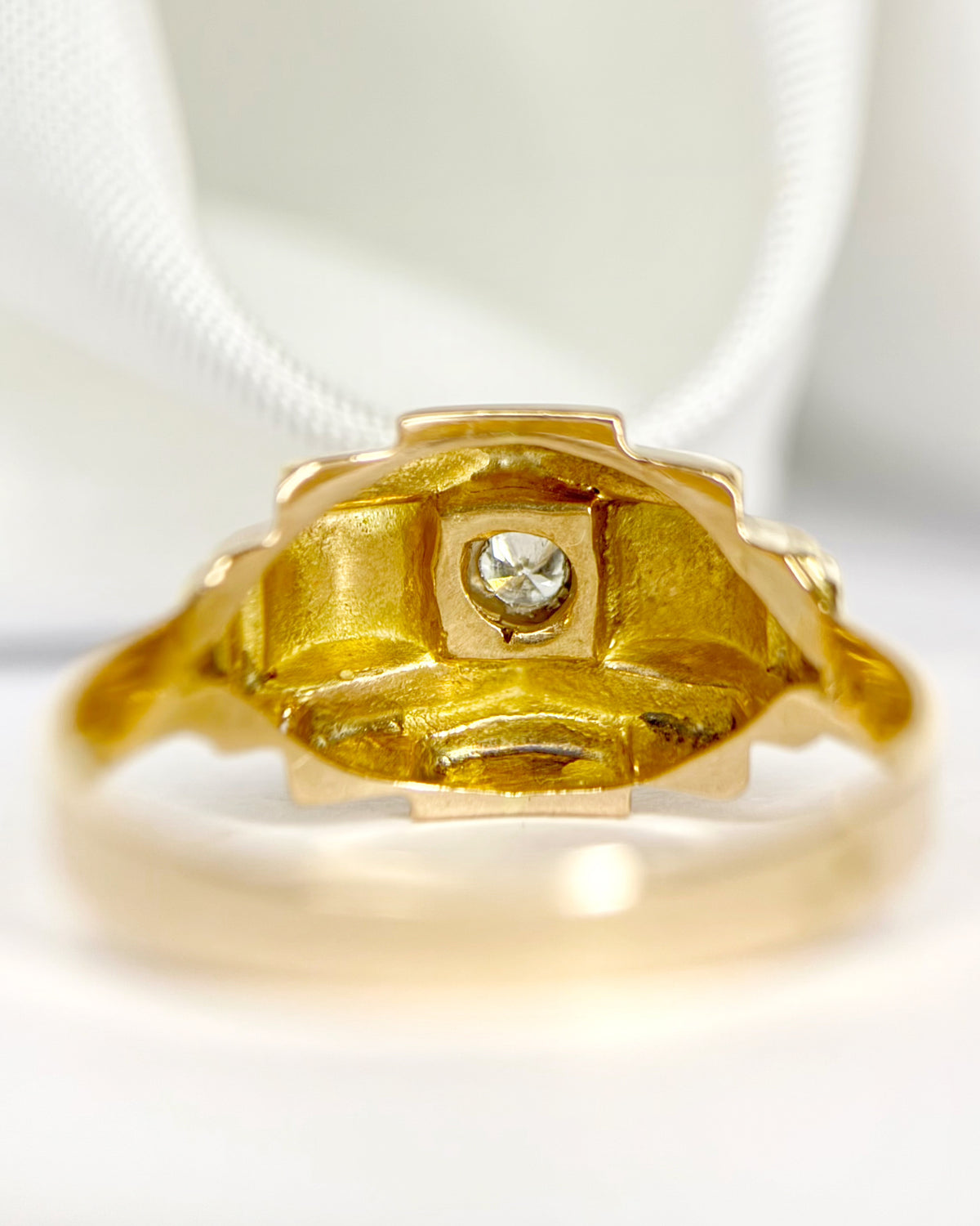 Bague Tank Diamant "Lise"