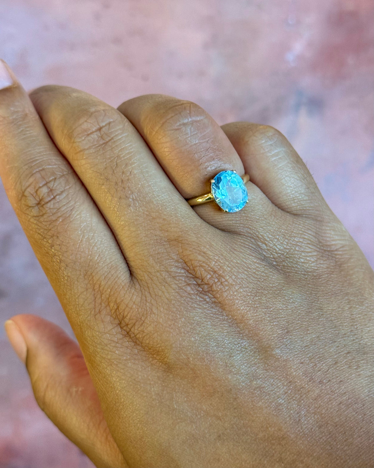 Bague Cocktail Topaze 3.48 carats "Dina"