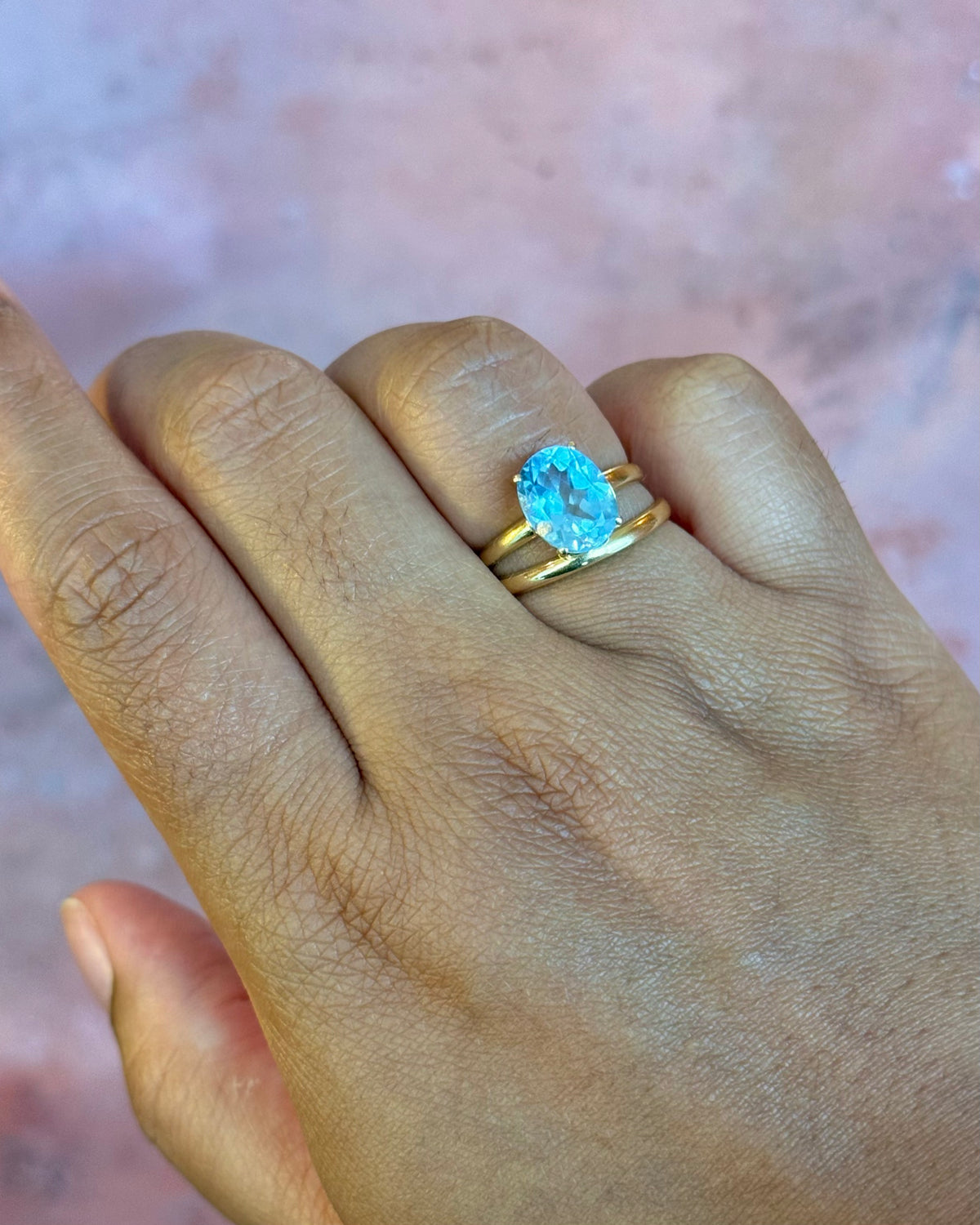 Bague Cocktail Topaze 3.48 carats "Dina"