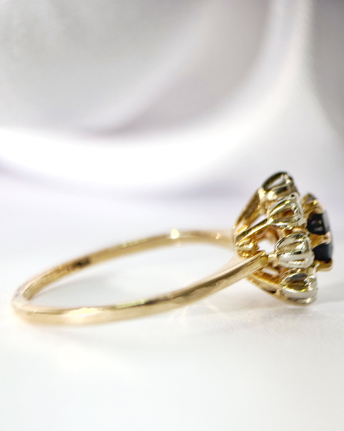 Bague Marguerite Saphir & Diamants "Pierette"