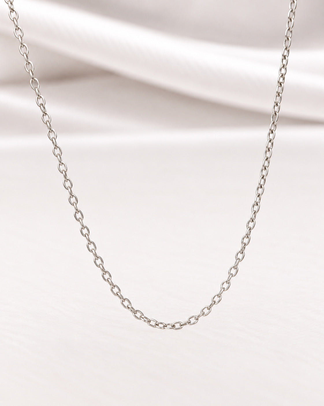 Chaîne Or Gris 18 carats "Rania"