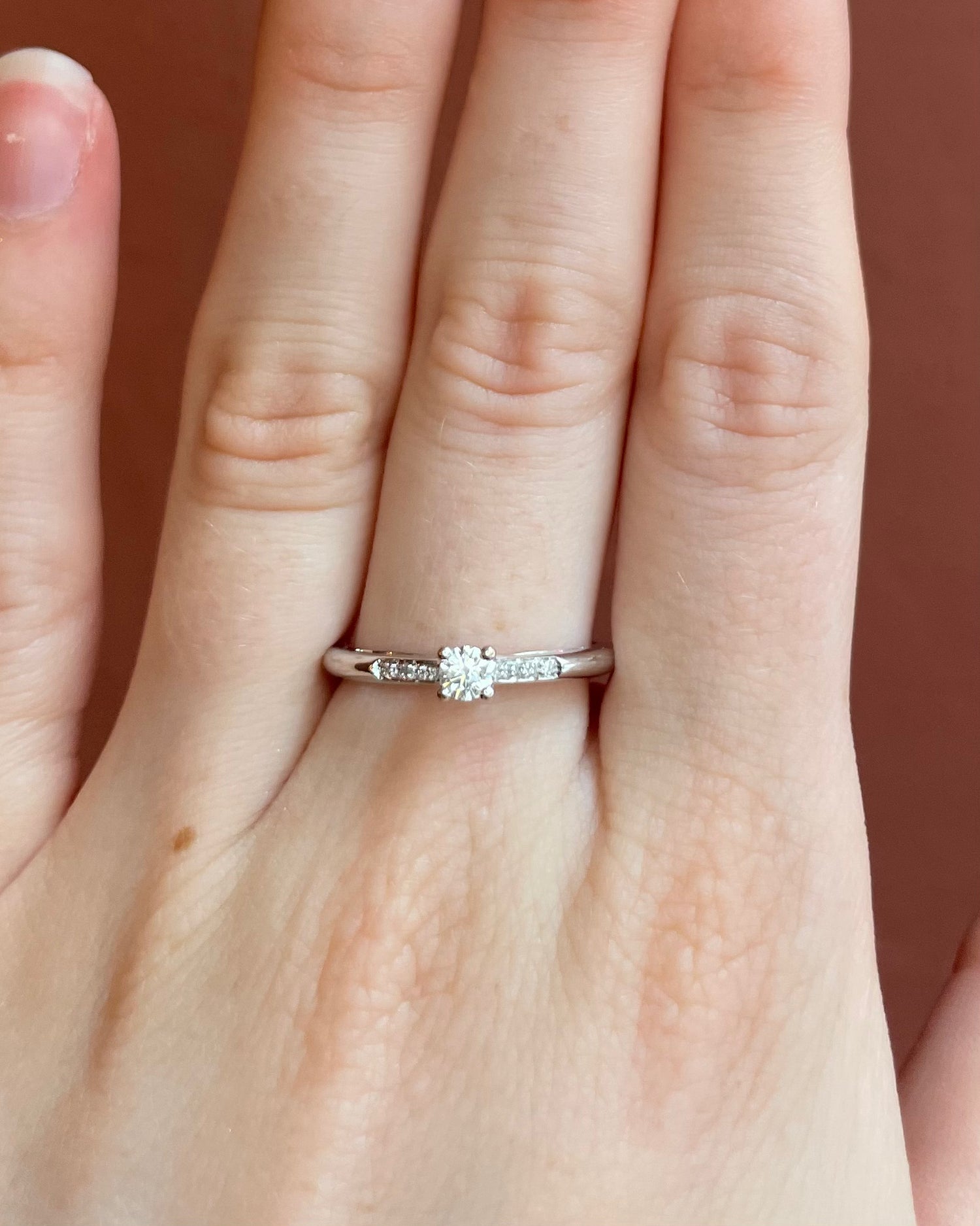 Bague Solitaire Diamants Mauboussin “tu es le sel de ma vie”