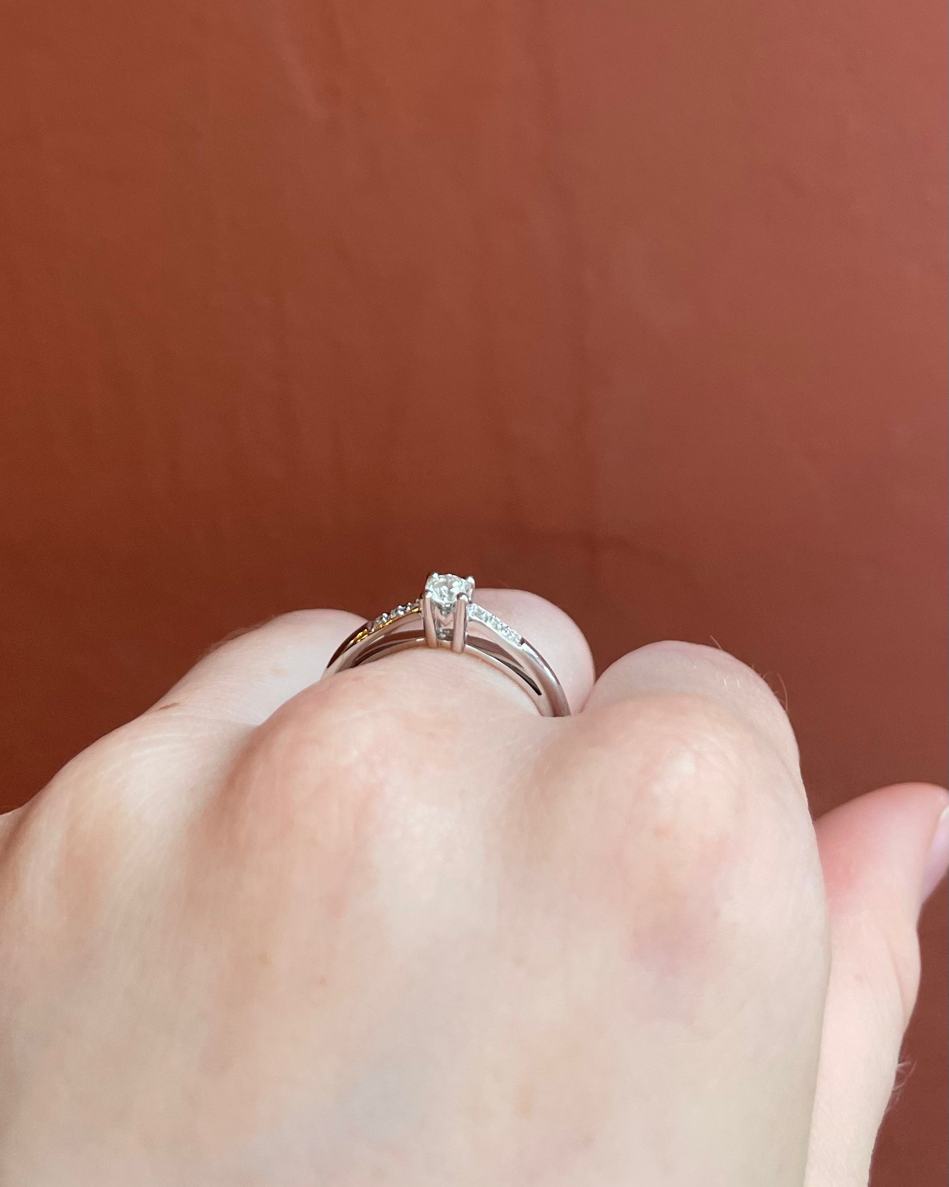 Bague Solitaire Diamants Mauboussin “tu es le sel de ma vie”