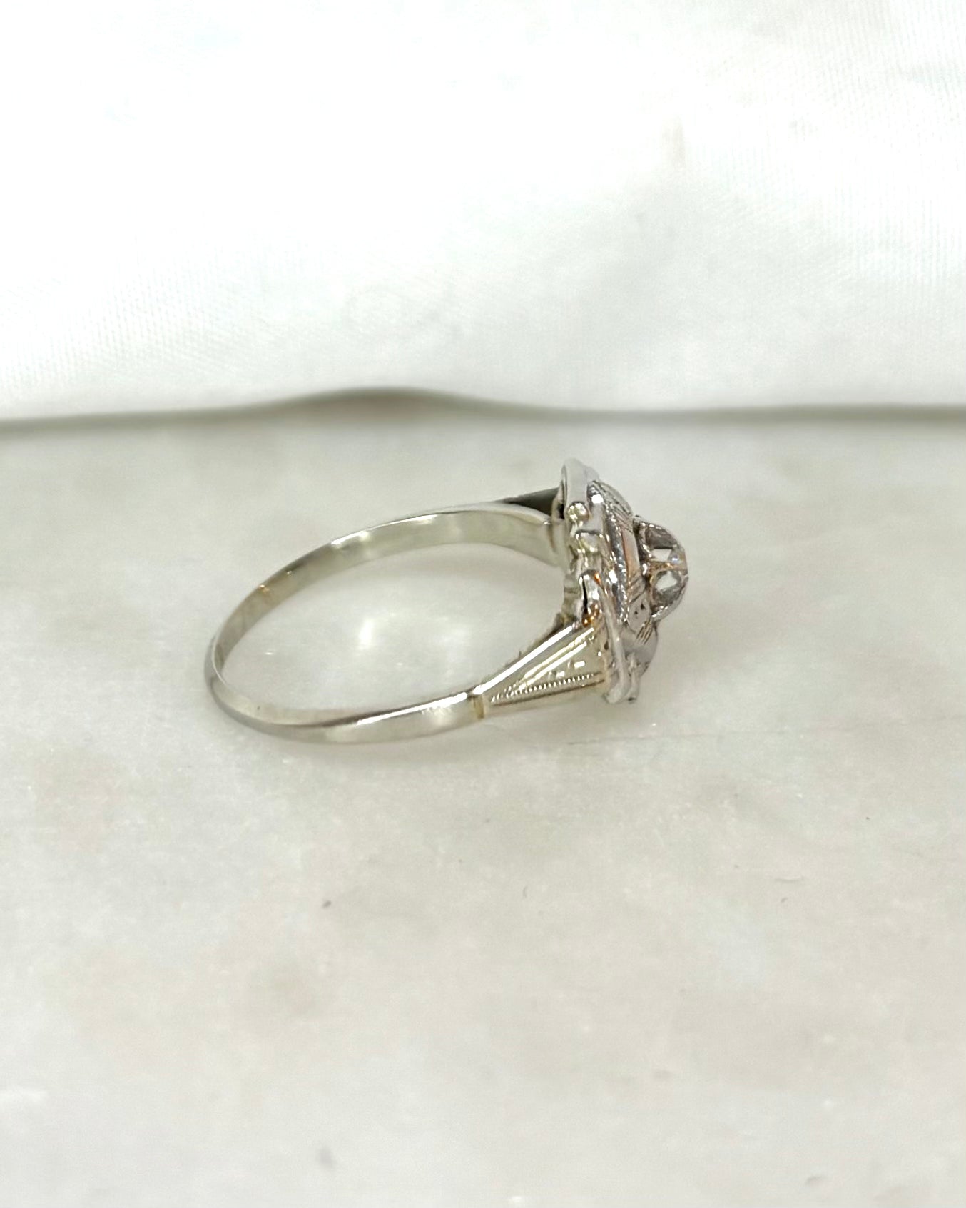Bague Art Déco Diamant "Megan"