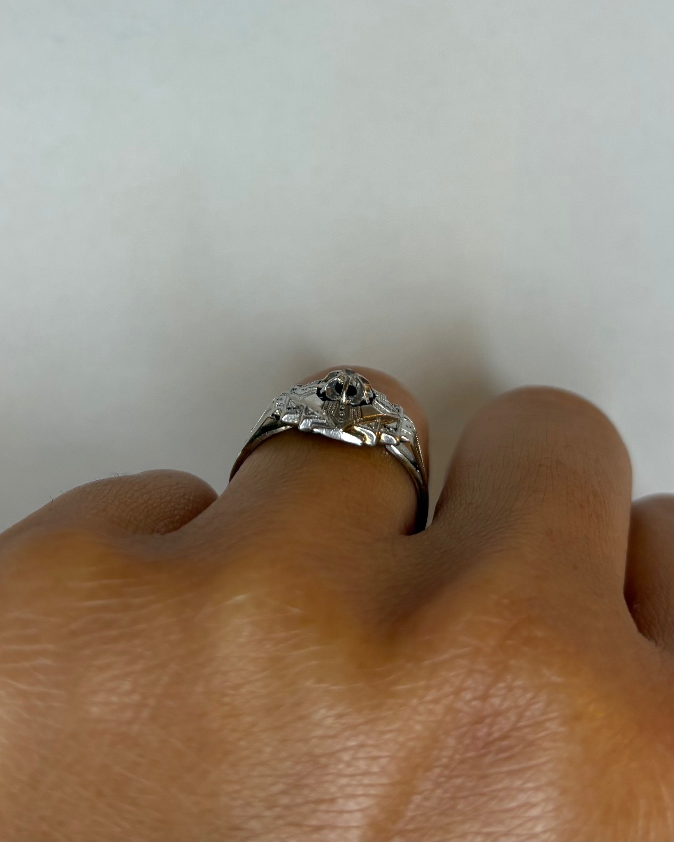 Bague Art Déco Diamant "Megan"