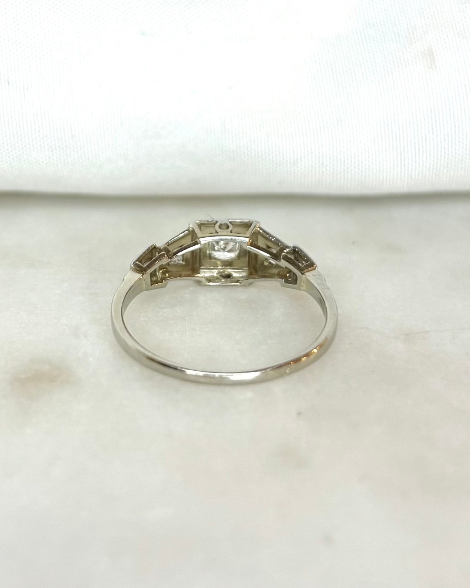 Bague Art Déco Diamants "Soline"