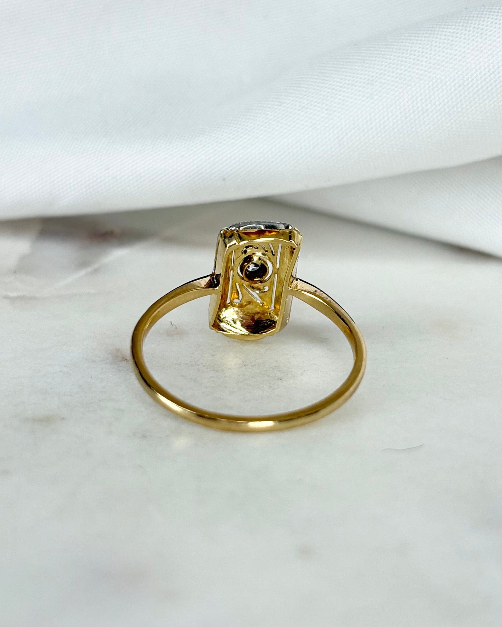 Bague Art Déco Diamant "Adélie"