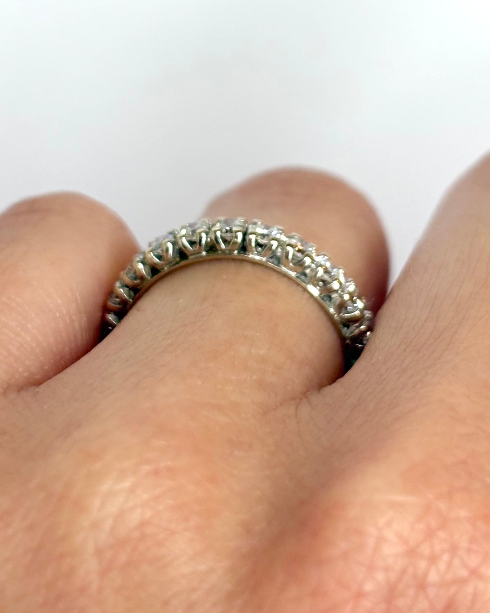 0.57 Carat Diamond Half-Eternity Ring "Antonelle"