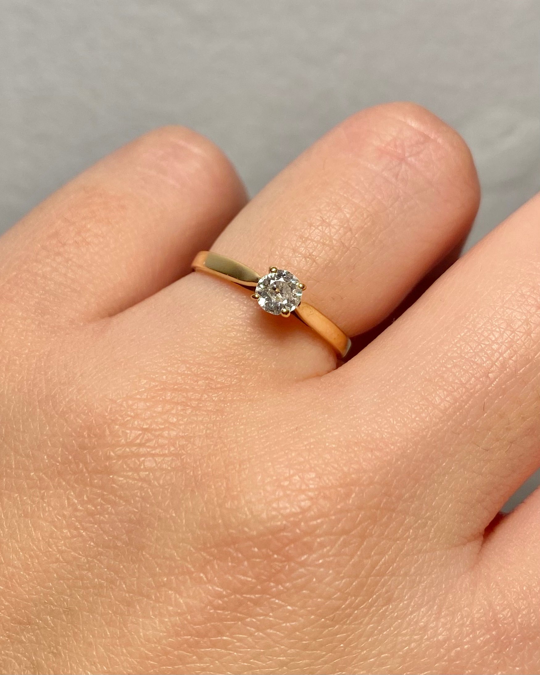 Bague Solitaire Diamant 0.25 carat "Jovana"