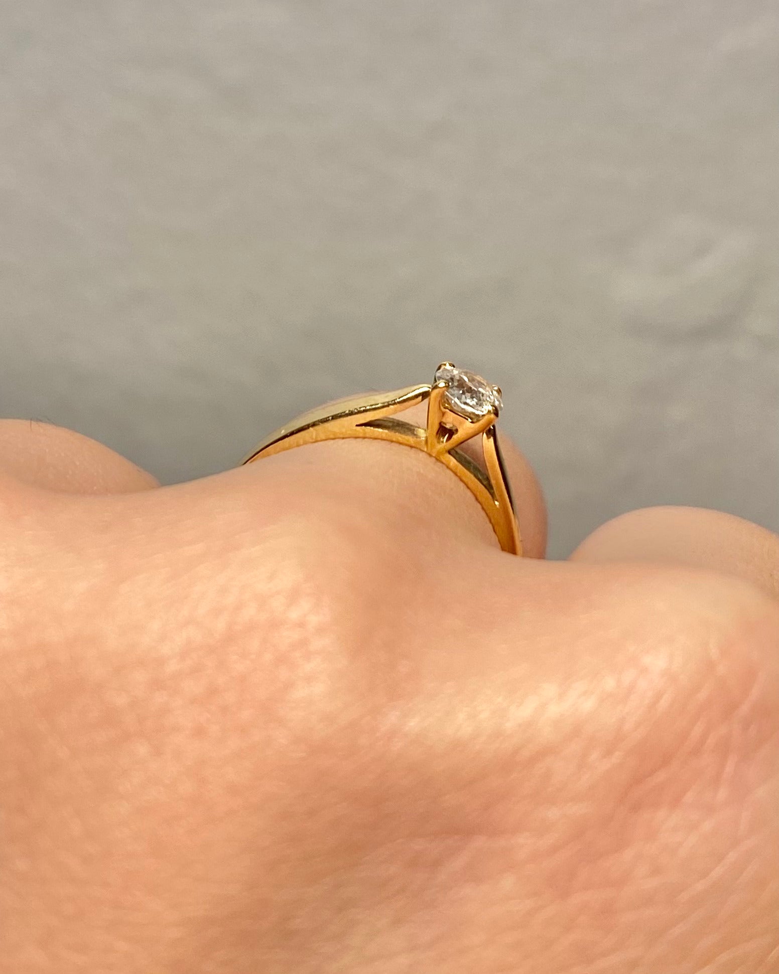 Bague Solitaire Diamant 0.25 carat "Jovana"